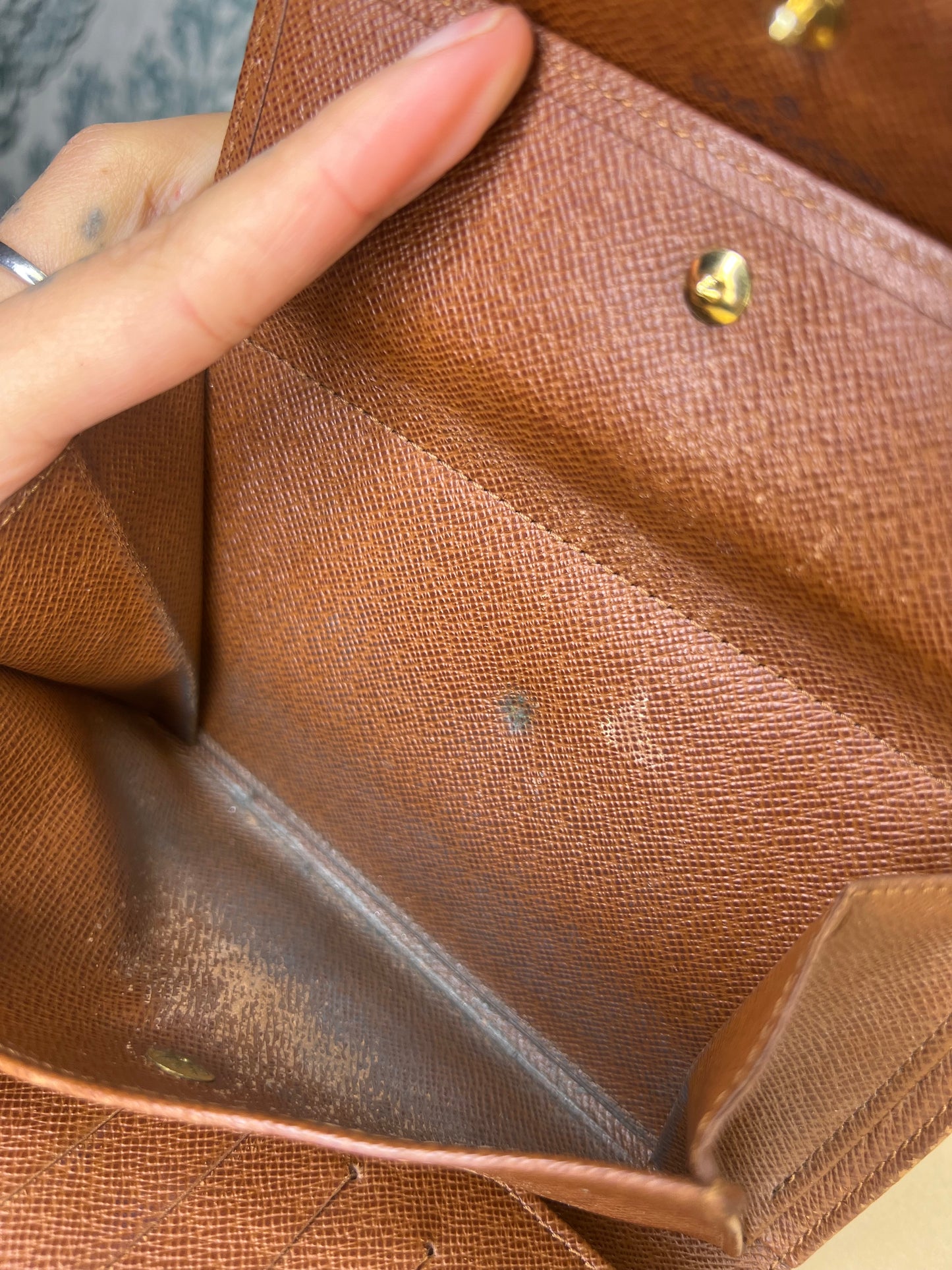 Louis Vuitton Monogram Passport Trifold Wallet #5