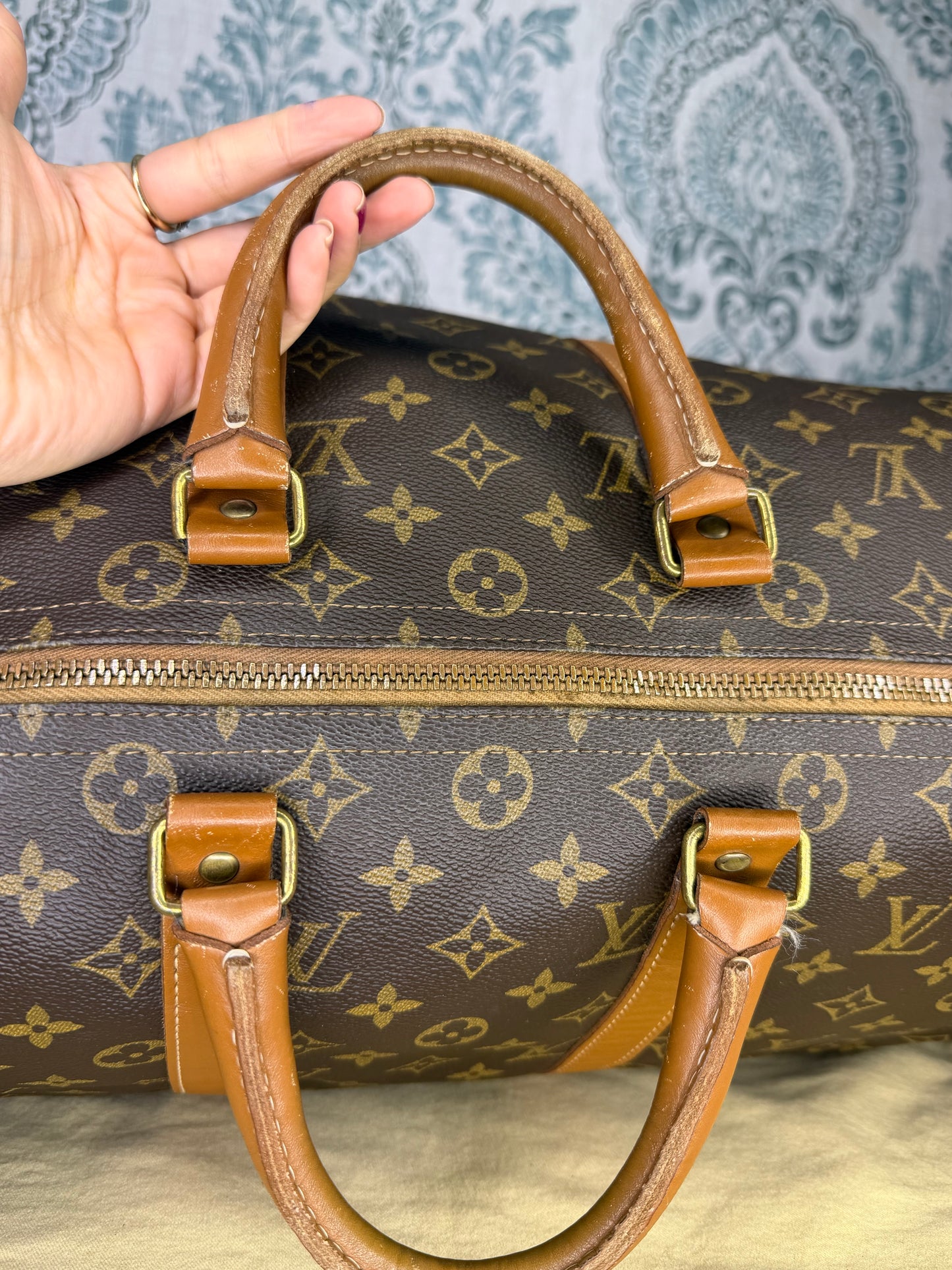 Louis Vuitton French Company Keepall 55