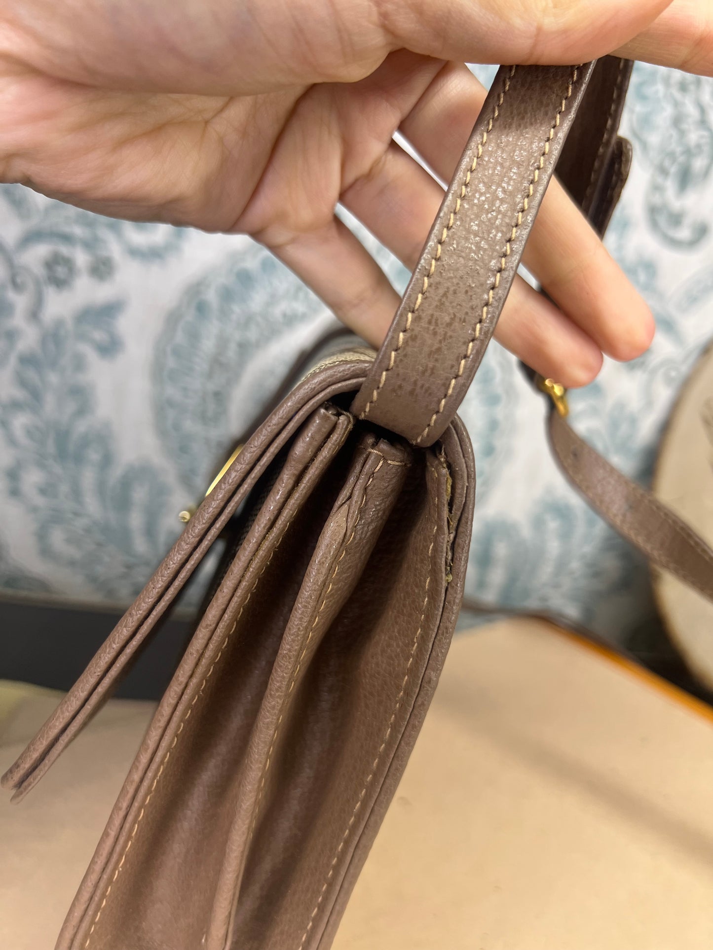 Gucci Supreme Vintage 2way Purse/Clutch