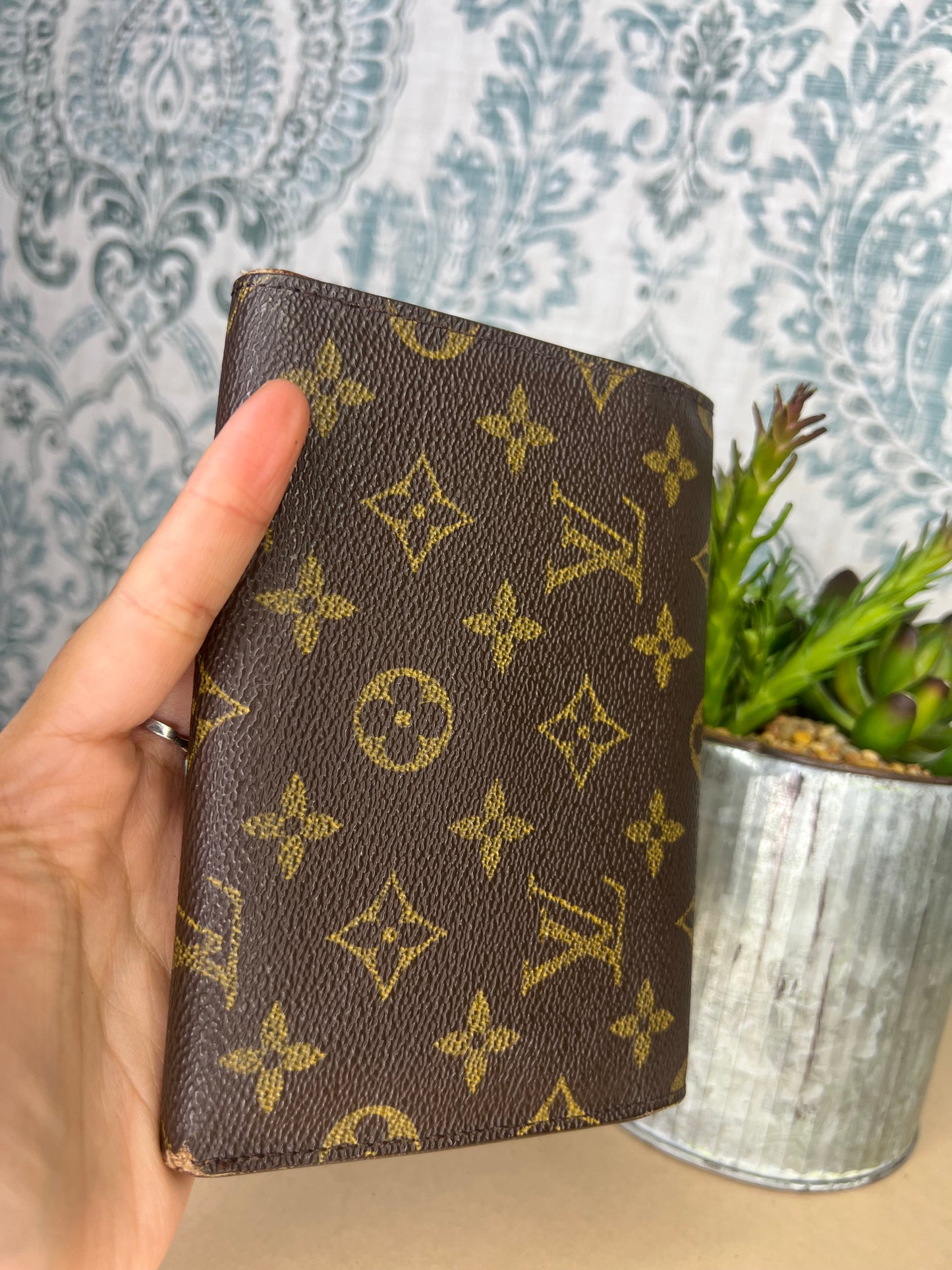 Louis Vuitton Monogram Passport Trifold Wallet #5