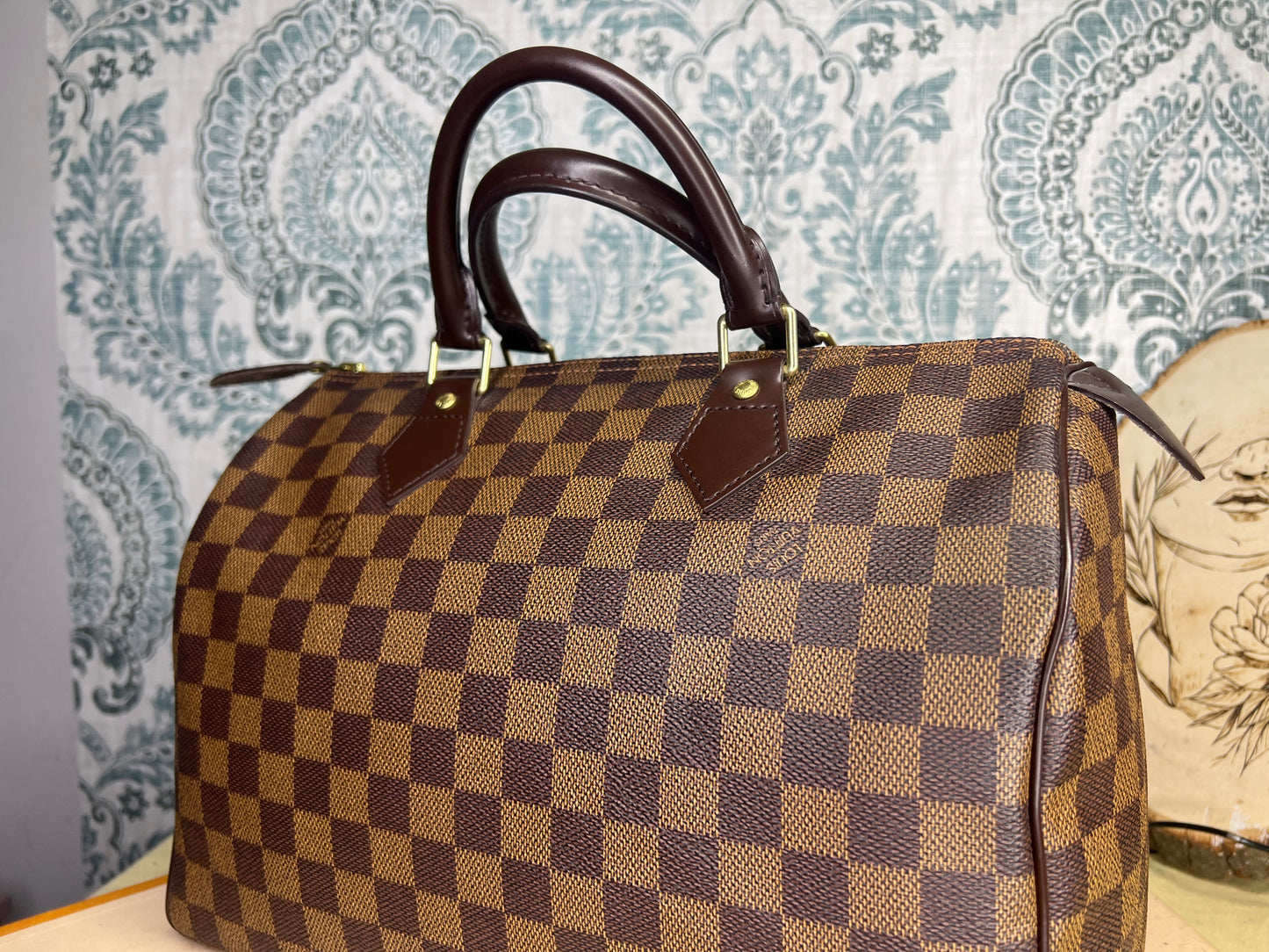 Louis Vuitton Speedy 30 Damier Ebene