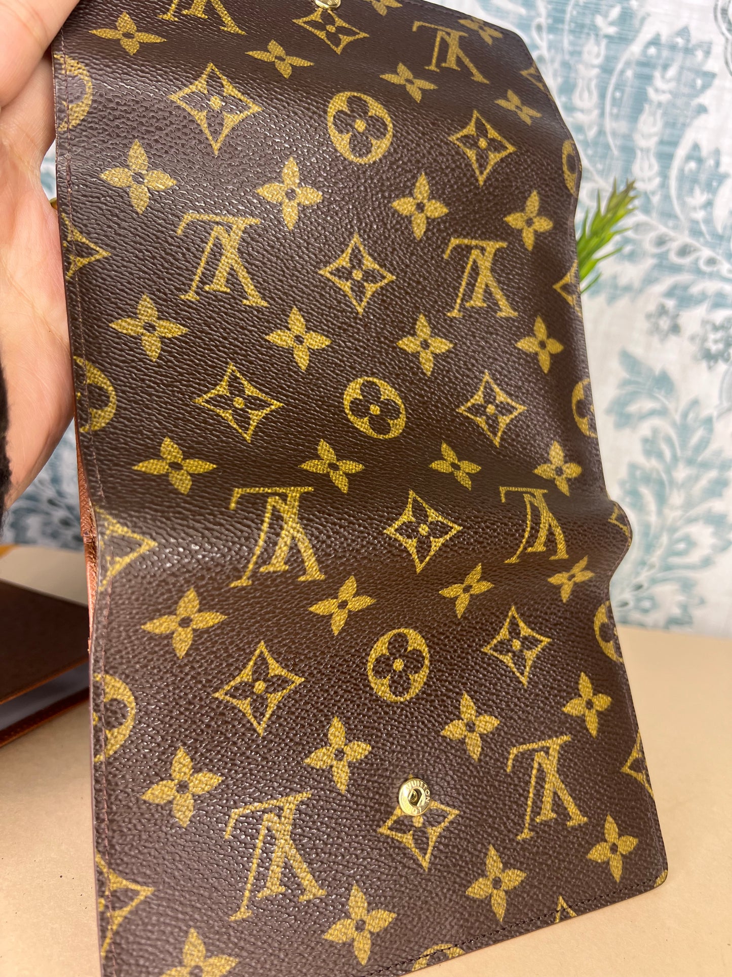 Louis Vuitton Monogram Passport Trifold Wallet #6