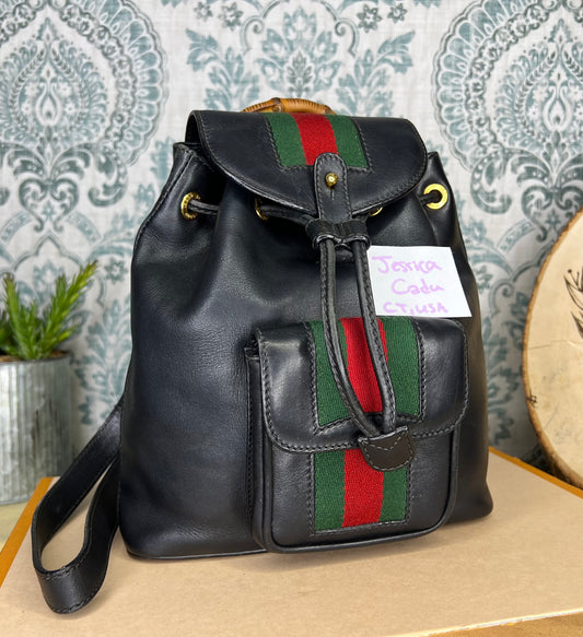 Gucci Bamboo Mini Backpack