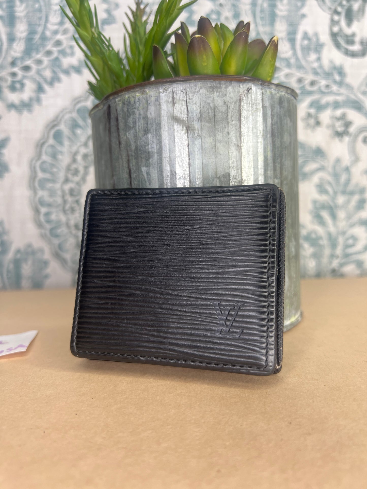 Louis Vuitton Black Epi Porte Monnaie Boite Jewelry/Coin Pouch