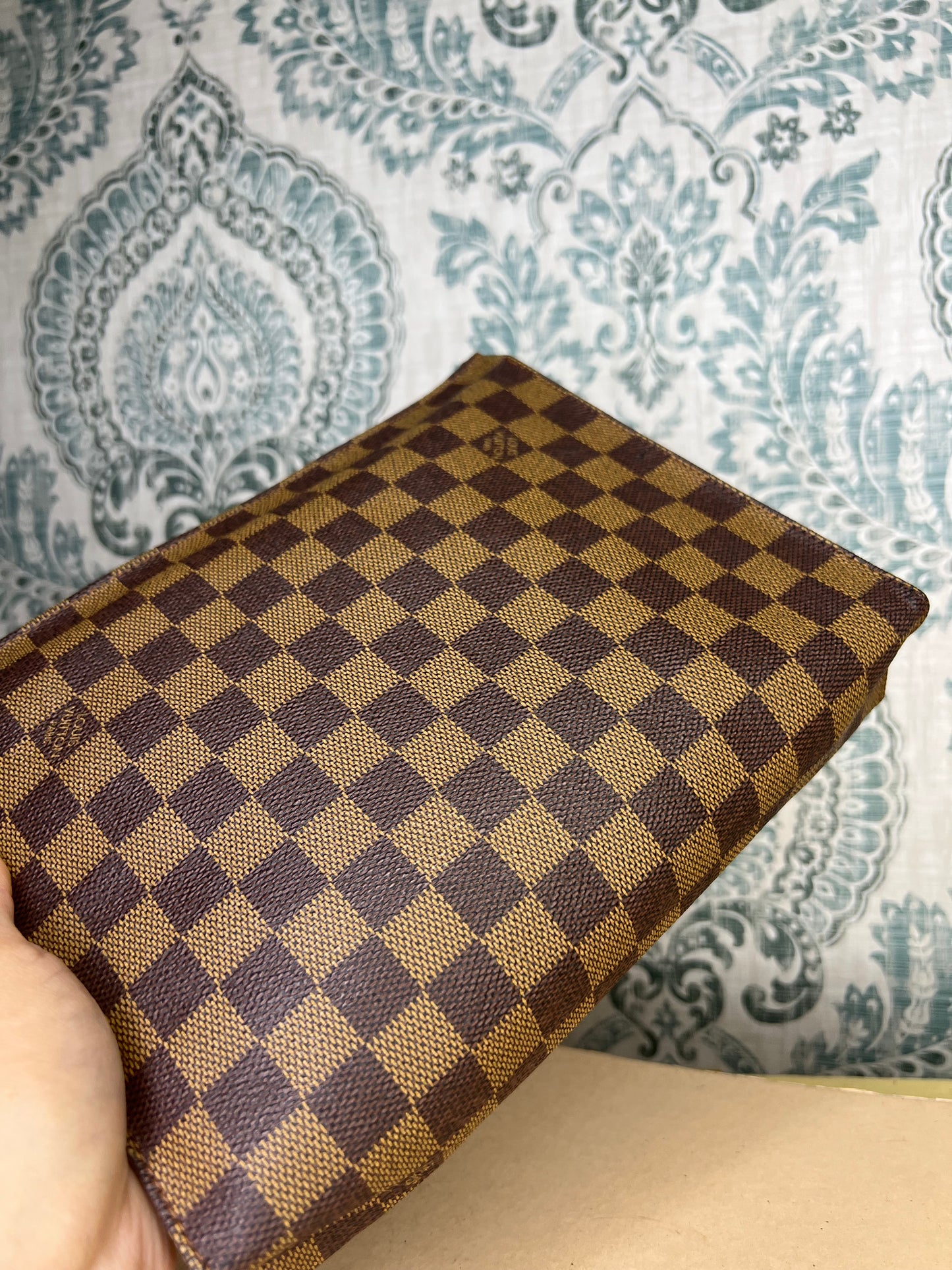 Louis Vuitton Damier Ebene Centainaire Limited Edition Toiletry 26