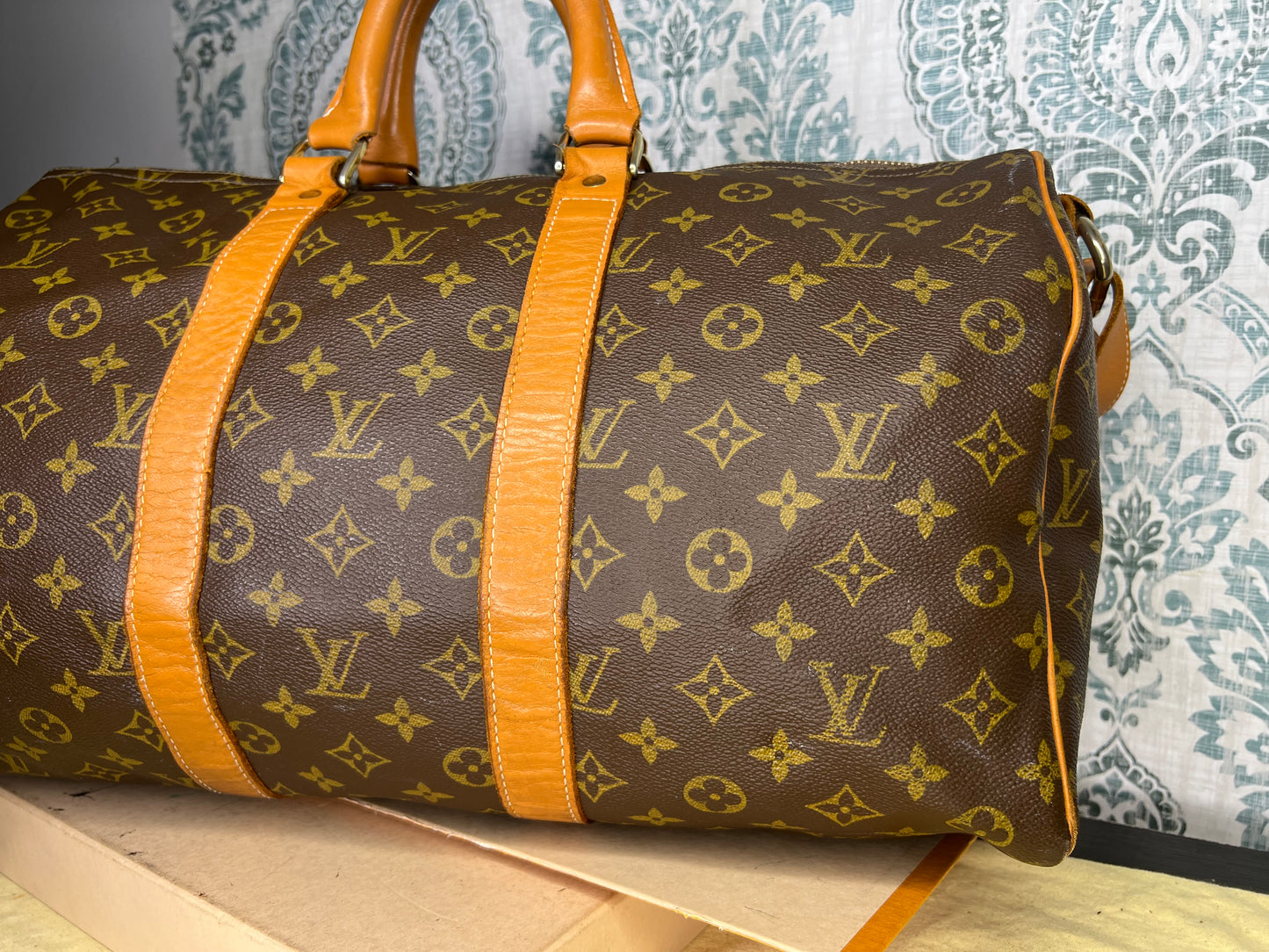 Louis Vuitton French Company Keepall 45 Bandouliere
