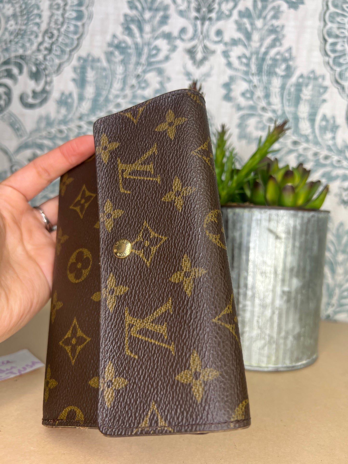 Louis Vuitton Monogram Passport Trifold Wallet #1