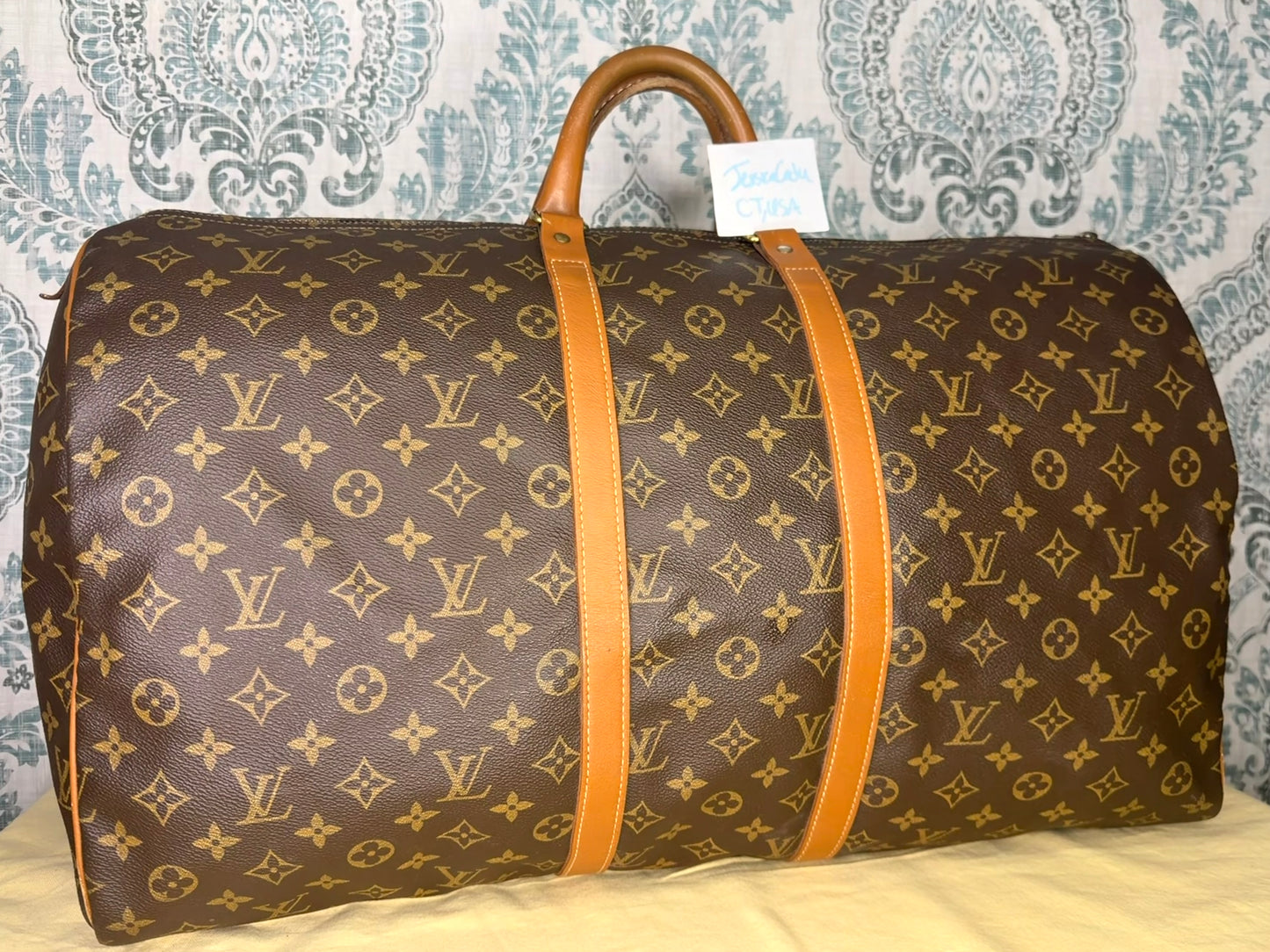 Louis Vuitton French Company Keepall 55