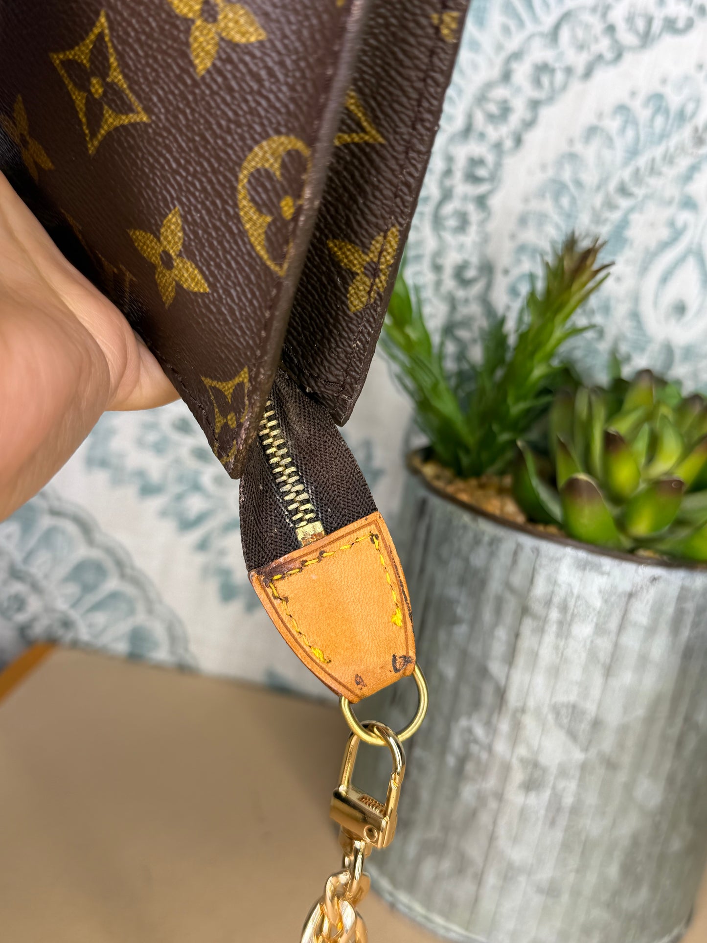 Louis Vuitton Monogram Bucket PM Pochette #4