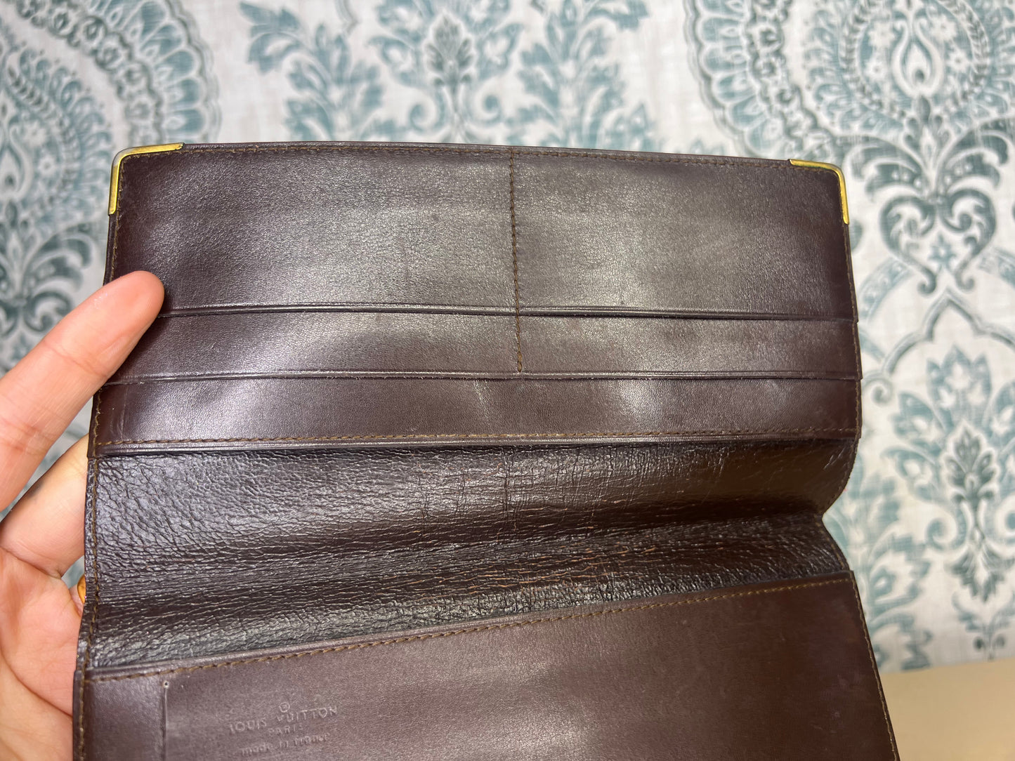 Louis Vuitton Monogram Horizontal Checkbook Holder