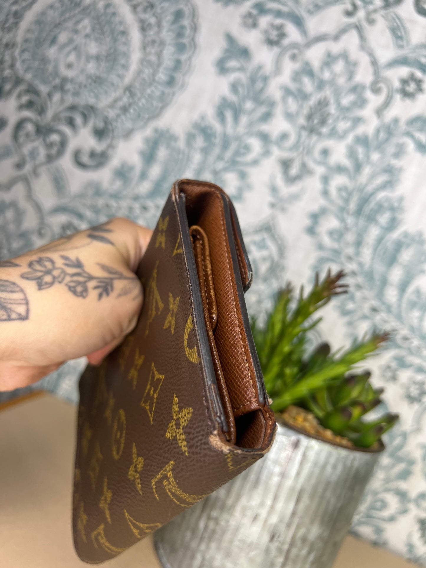 Louis Vuitton Monogram Passport Trifold Wallet #3