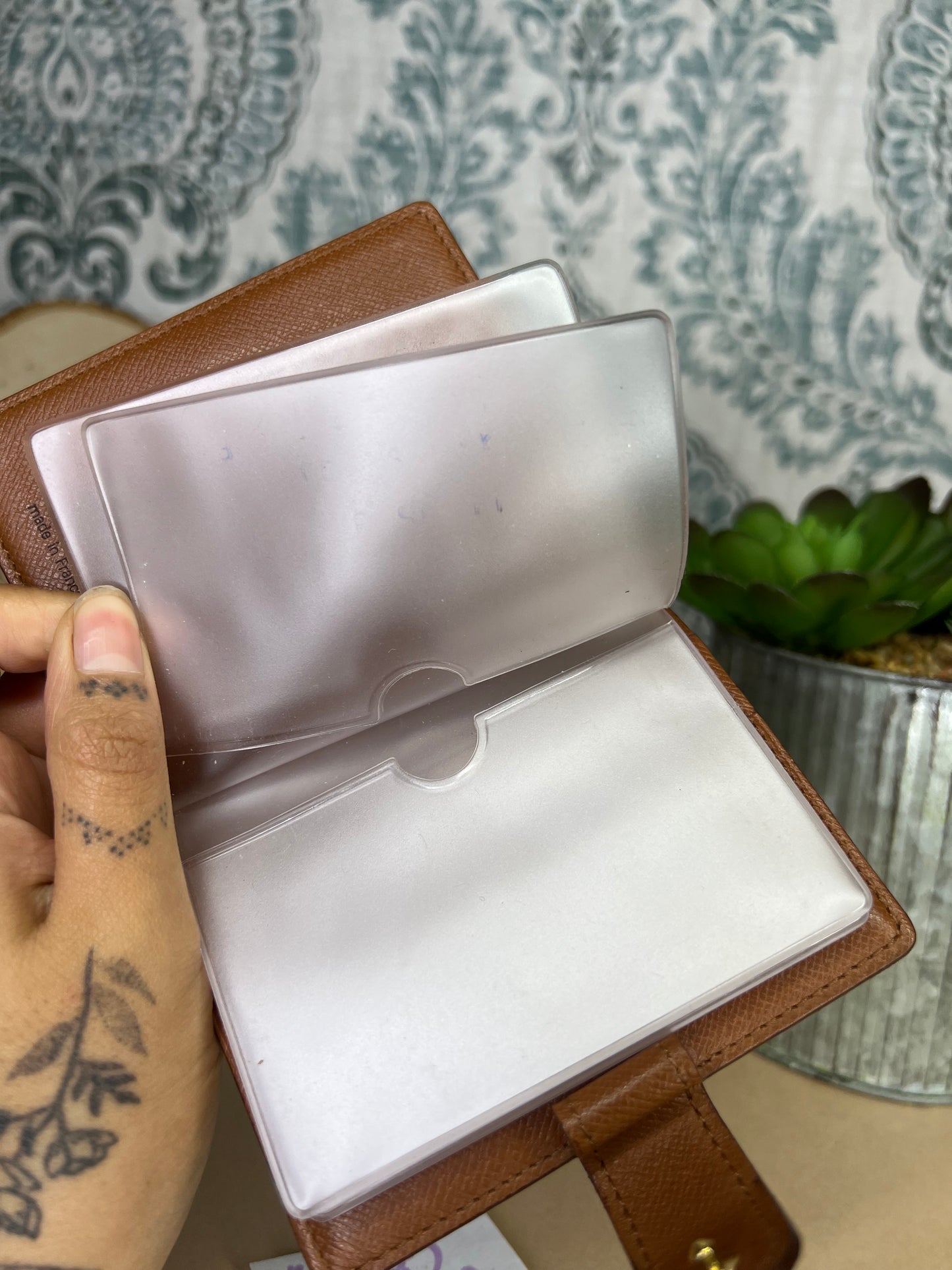 Mini Agenda Card Holder