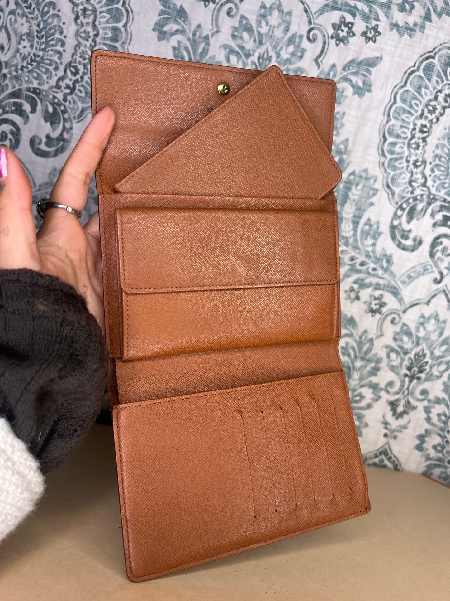 Louis Vuitton Monogram Passport Trifold Wallet #6