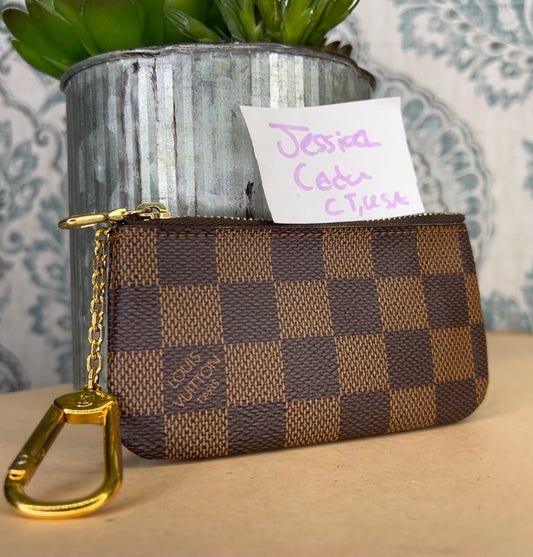Louis Vuitton Damier Ebene Key Cles