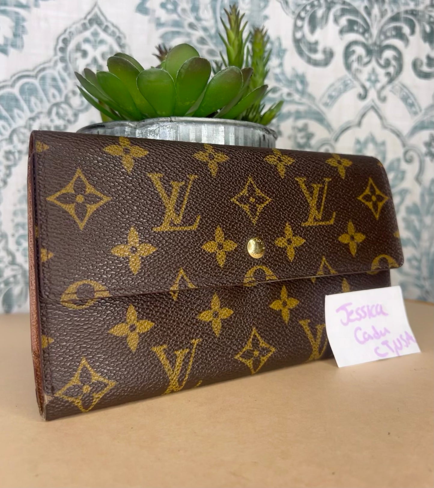 Louis Vuitton Monogram Porte Tresor International Wallet #1