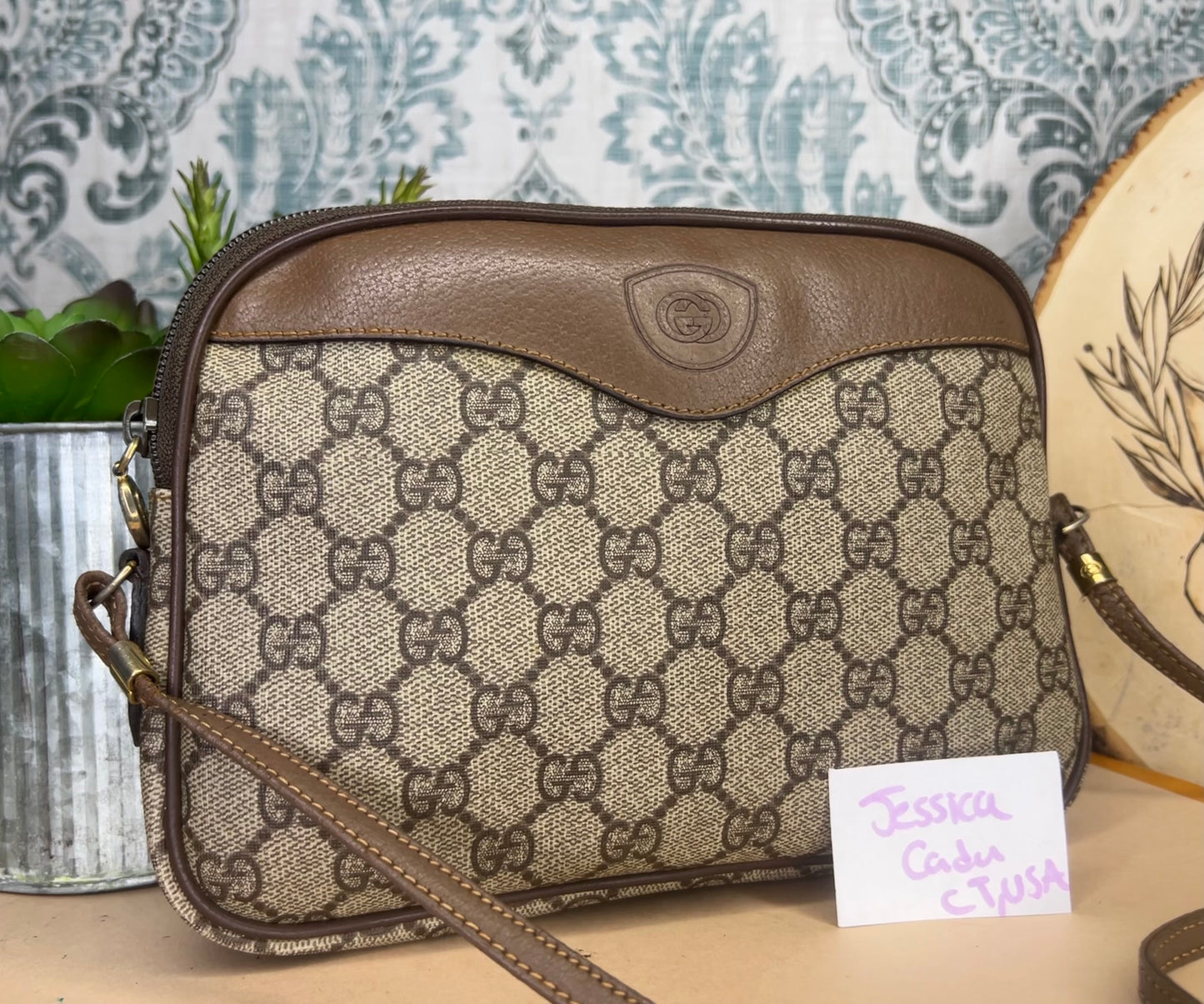 Gucci Supreme Vintage Purse