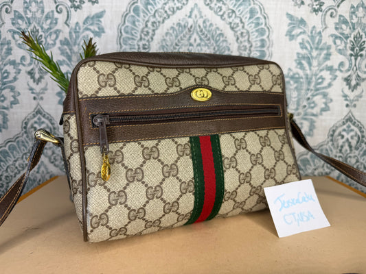 Gucci Vintage Supreme Sherry Line Purse