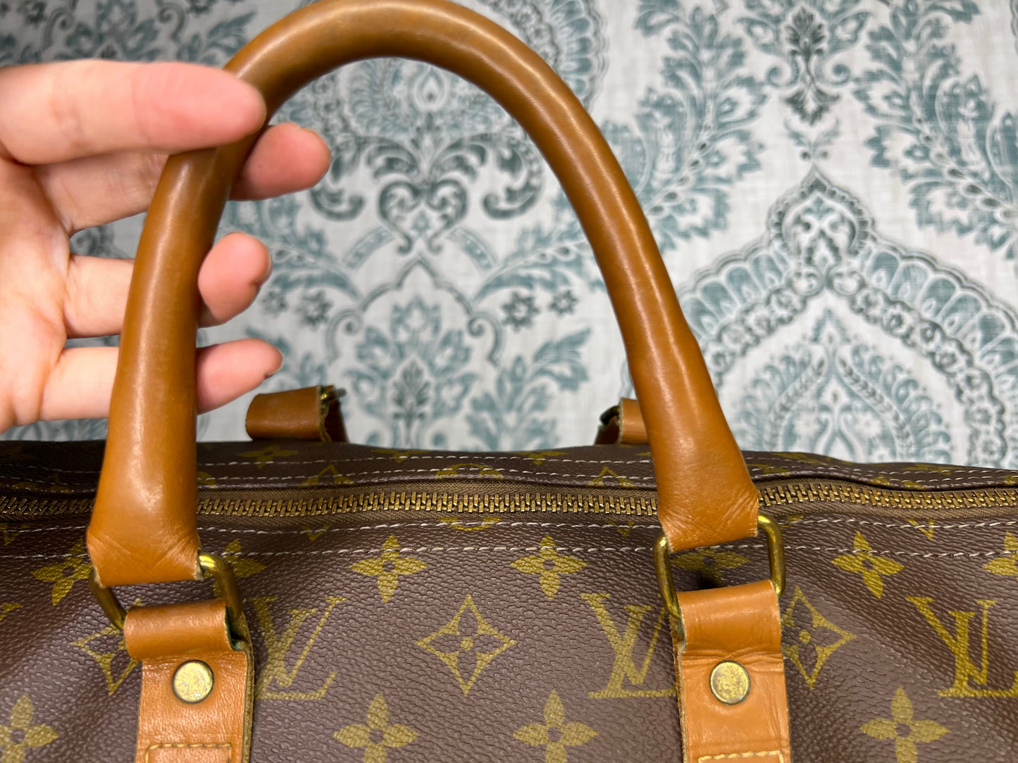 Louis Vuitton French Company Keepall 45 Bon Voyage Bazaar Beverly Hills