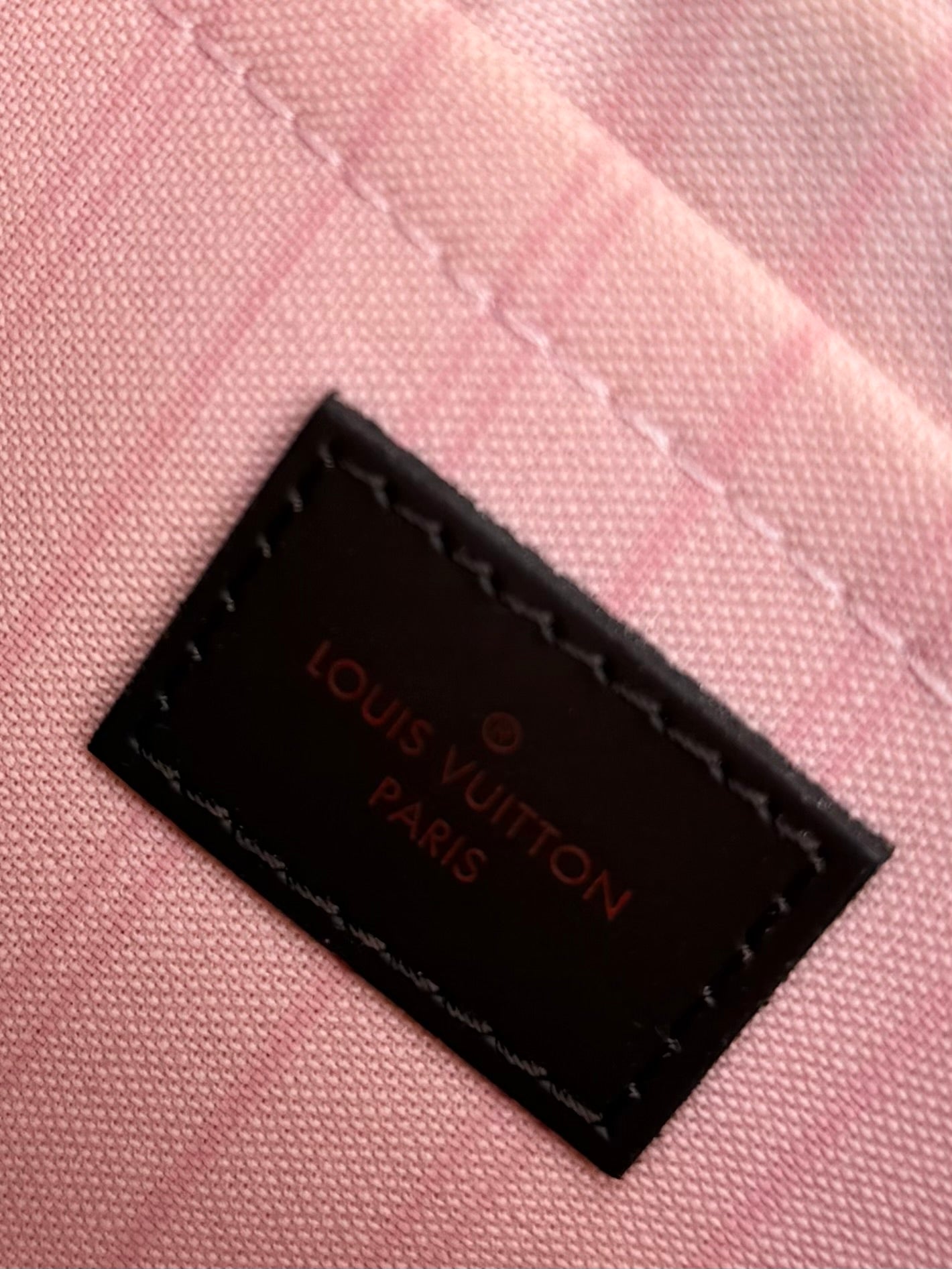 Louis Vuitton Neverfull Pouch Damier Ebene