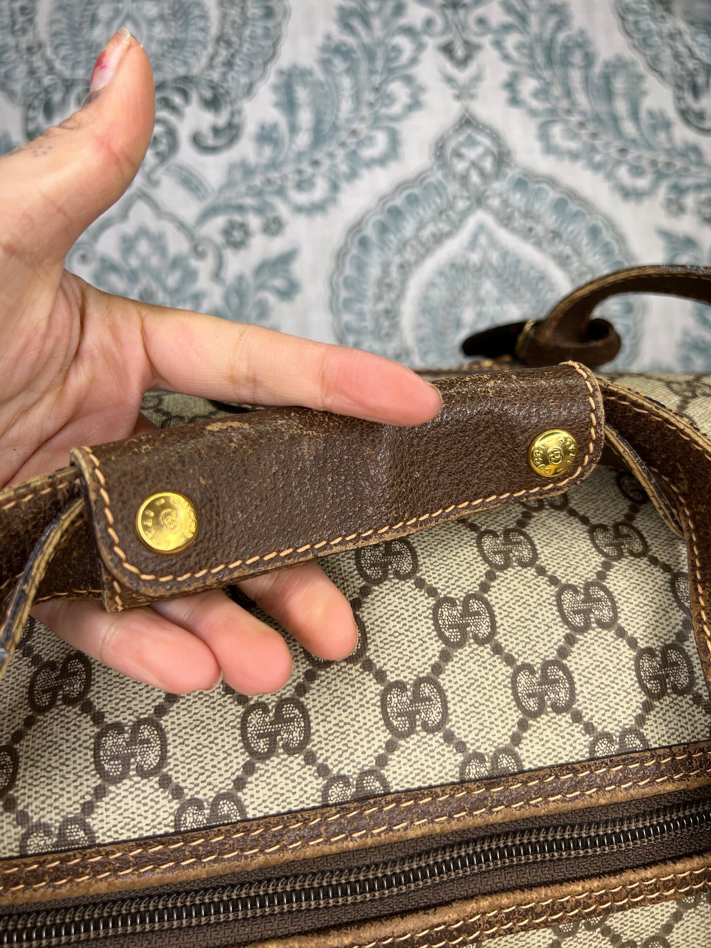Gucci Supreme Weekender Duffle Bag