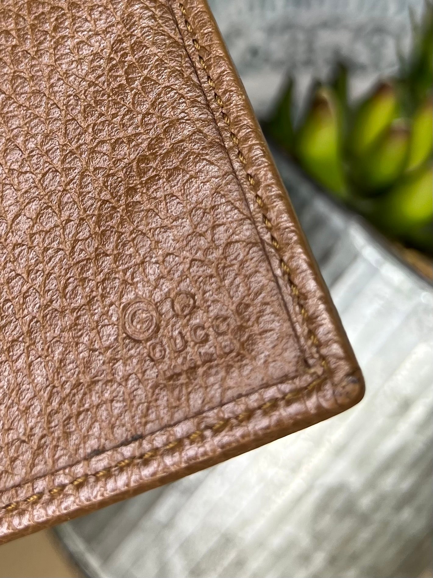 Gucci Canvas Flap Wallet