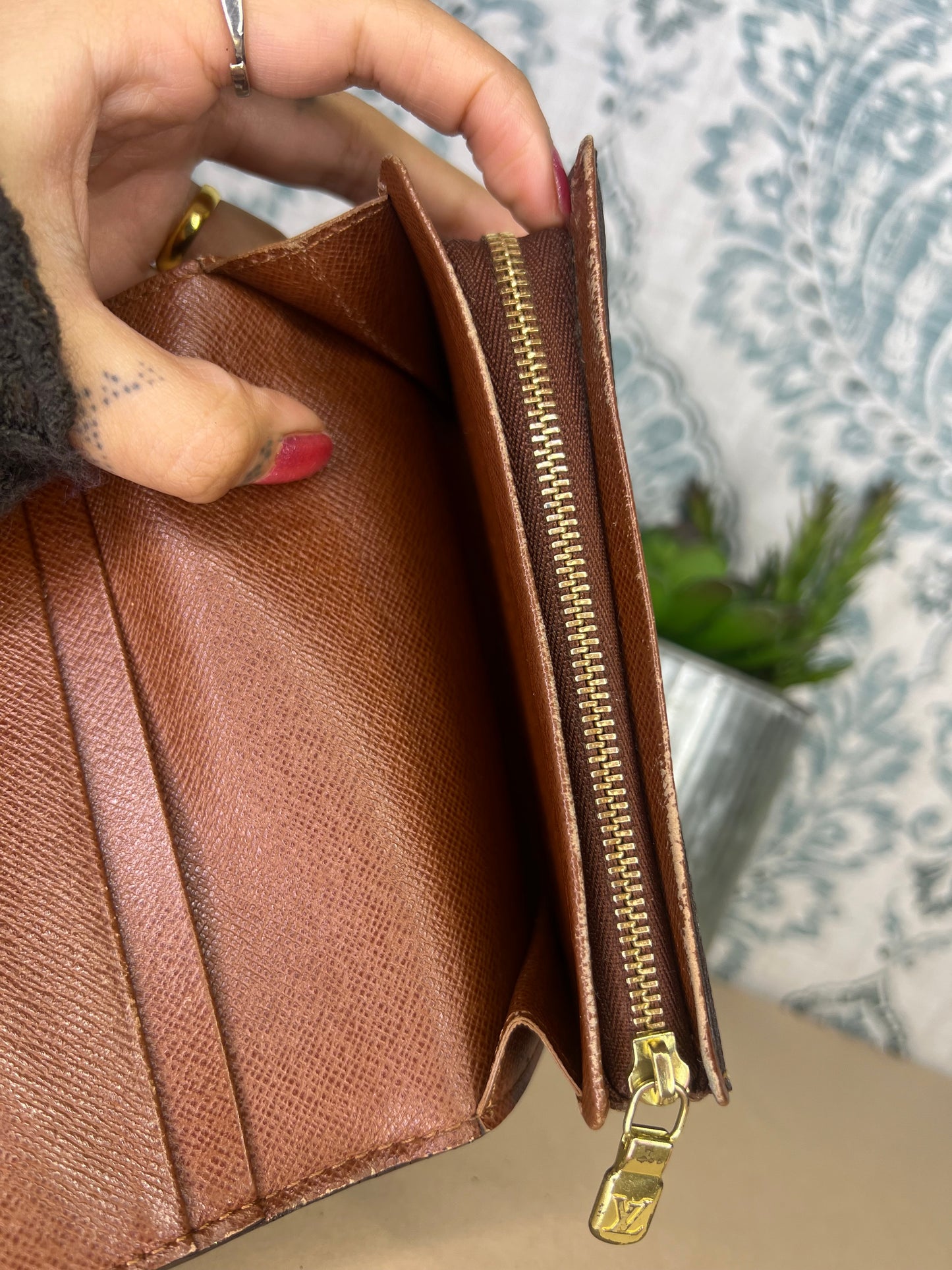 Louis Vuitton Porte Monnaie Tresor Wallet #1