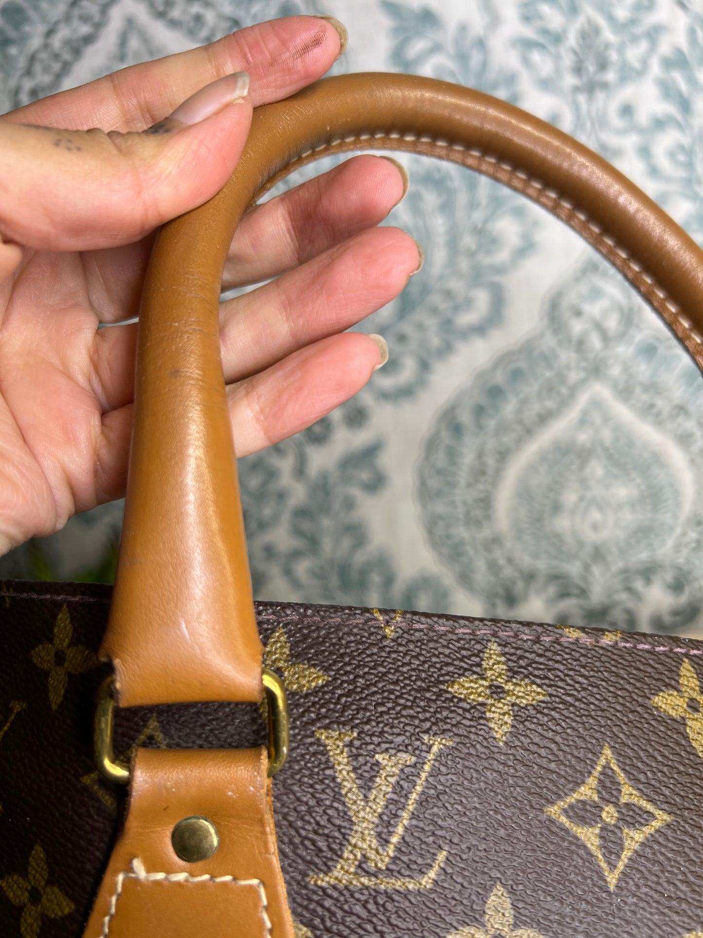Louis Vuitton French Company Sac Plat