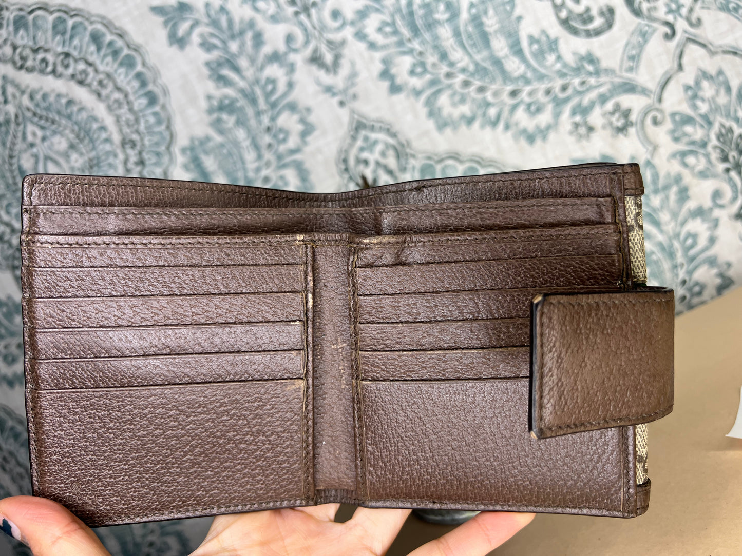 Gucci Ophidia Sherry Line Compact Wallet