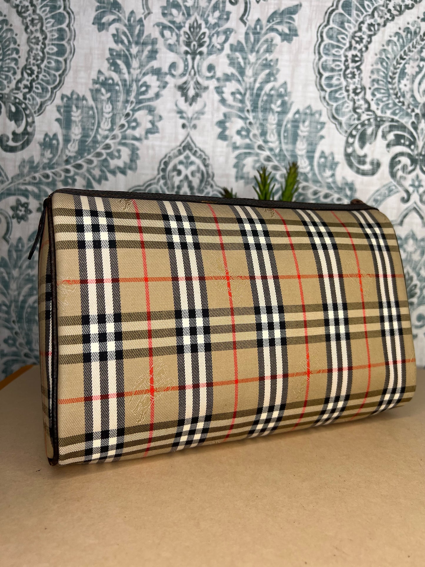 Burberry Nova Check Clutch