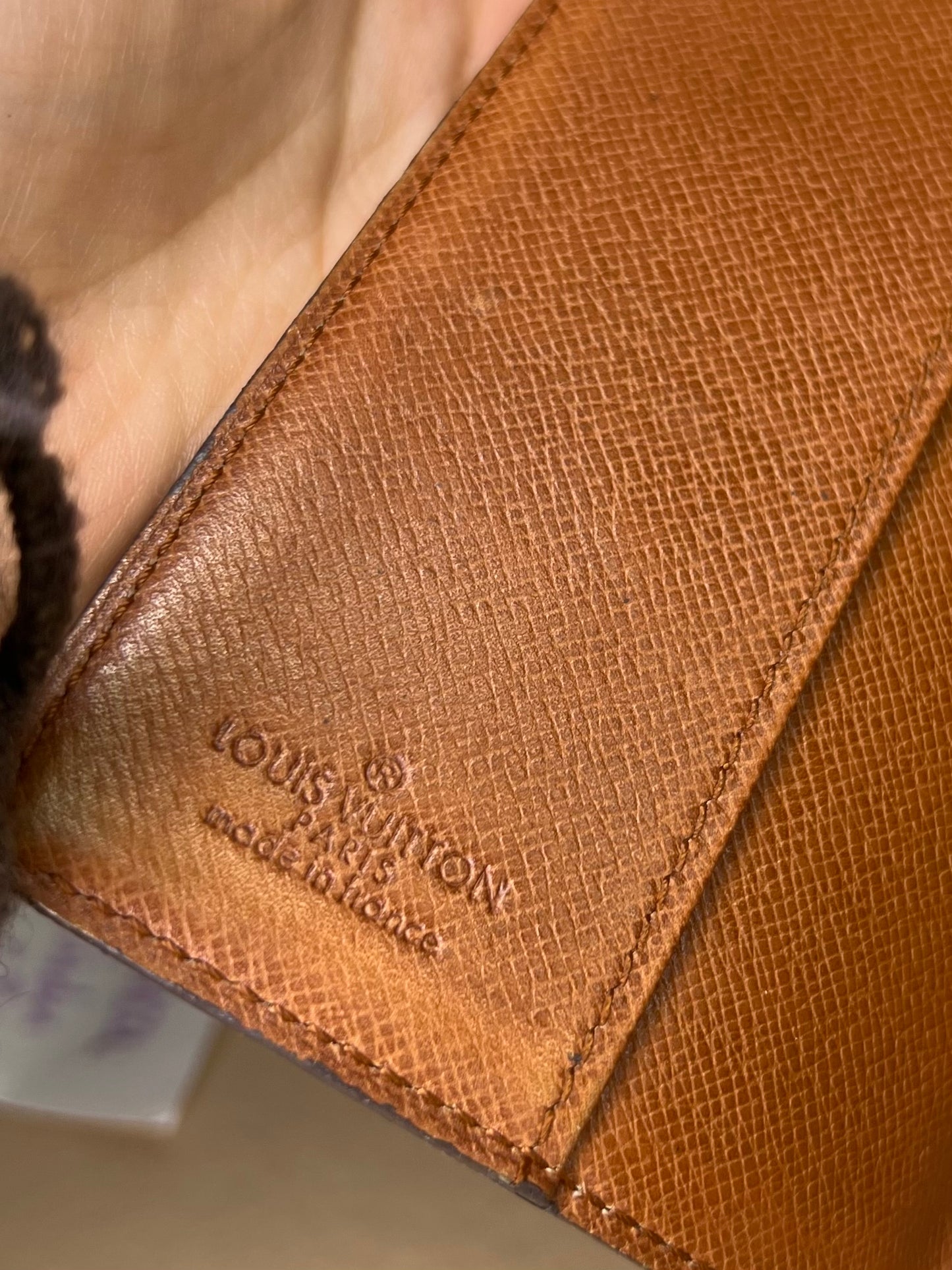 Louis Vuitton Monogram Vertical Checkbook Holder