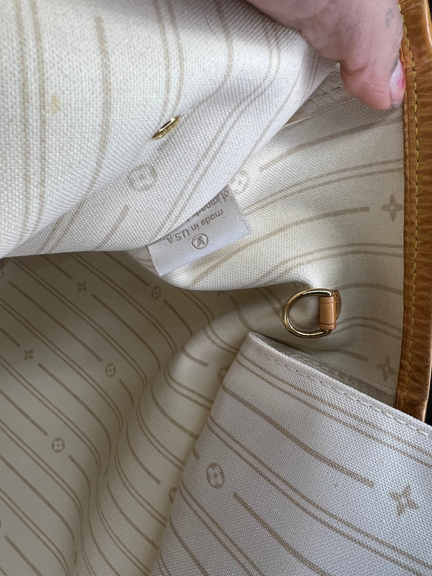 Louis Vuitton Neverfull MM Damier Azur