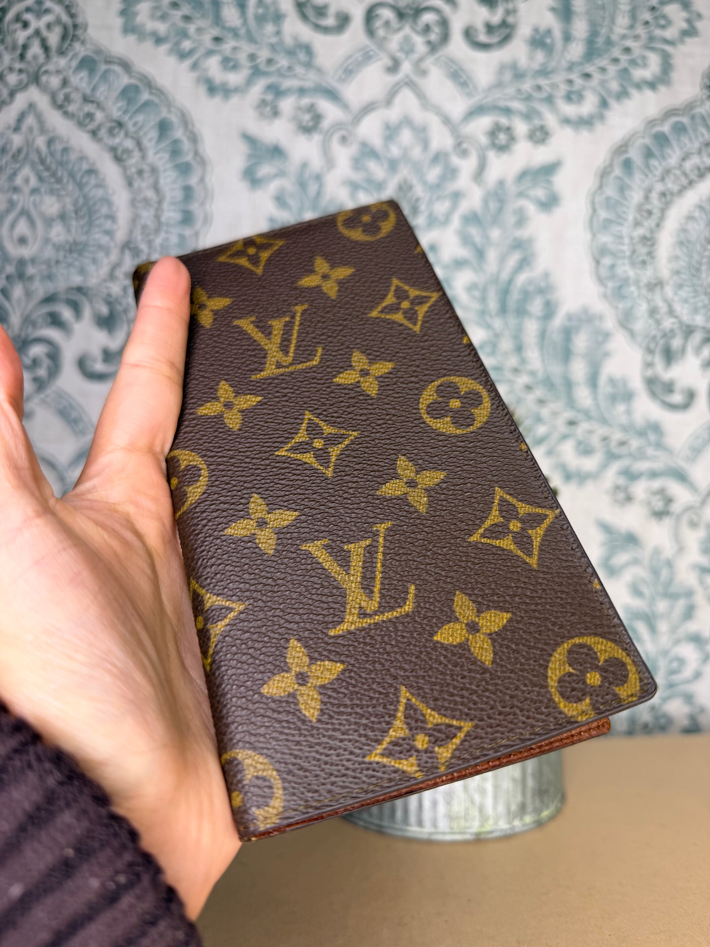 Louis Vuitton Monogram Checkbook Wallet/Cover