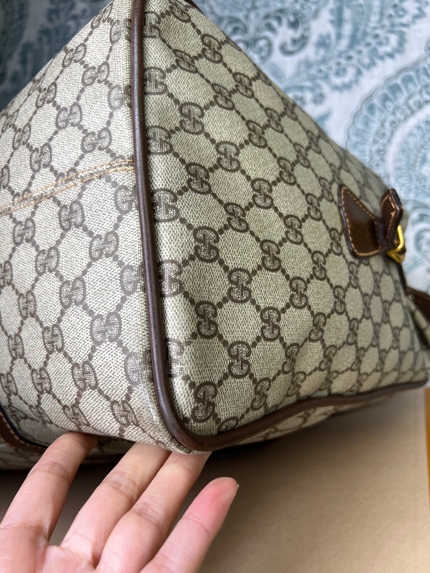 Gucci Supreme Weekender Duffle Bag