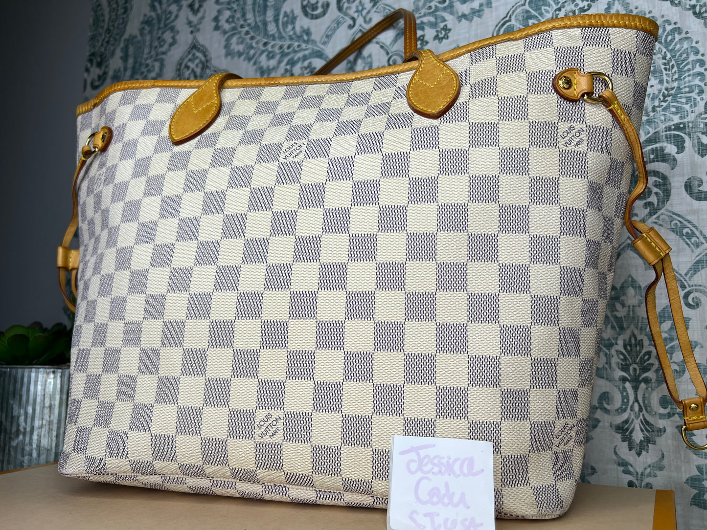Louis Vuitton Neverfull MM Damier Azur