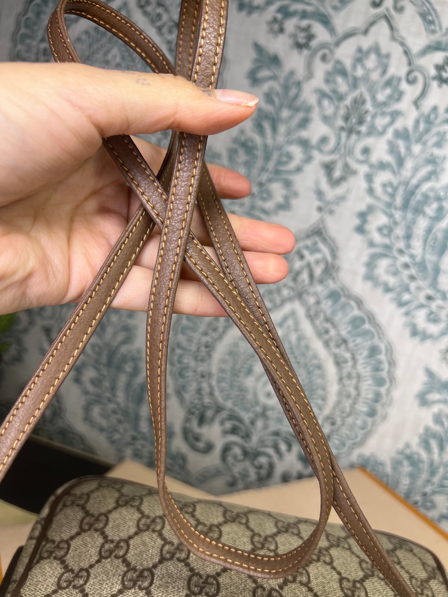 Gucci Supreme Vintage Purse