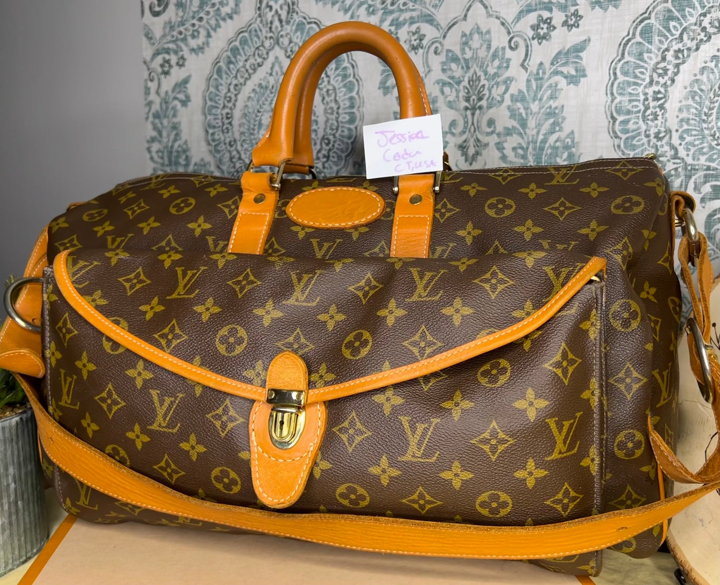 Louis Vuitton French Company Keepall 45 Bandouliere