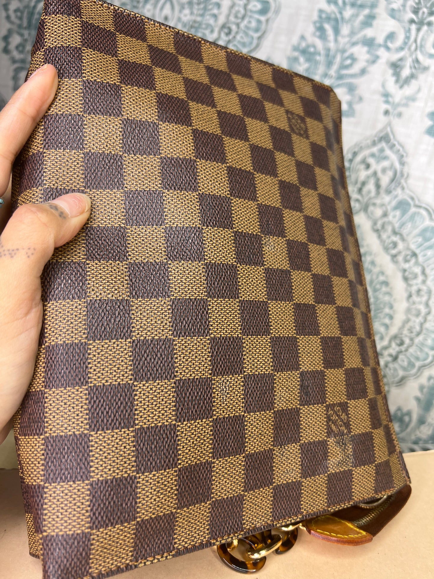 Louis Vuitton Damier Ebene Centainaire Limited Edition Toiletry 26