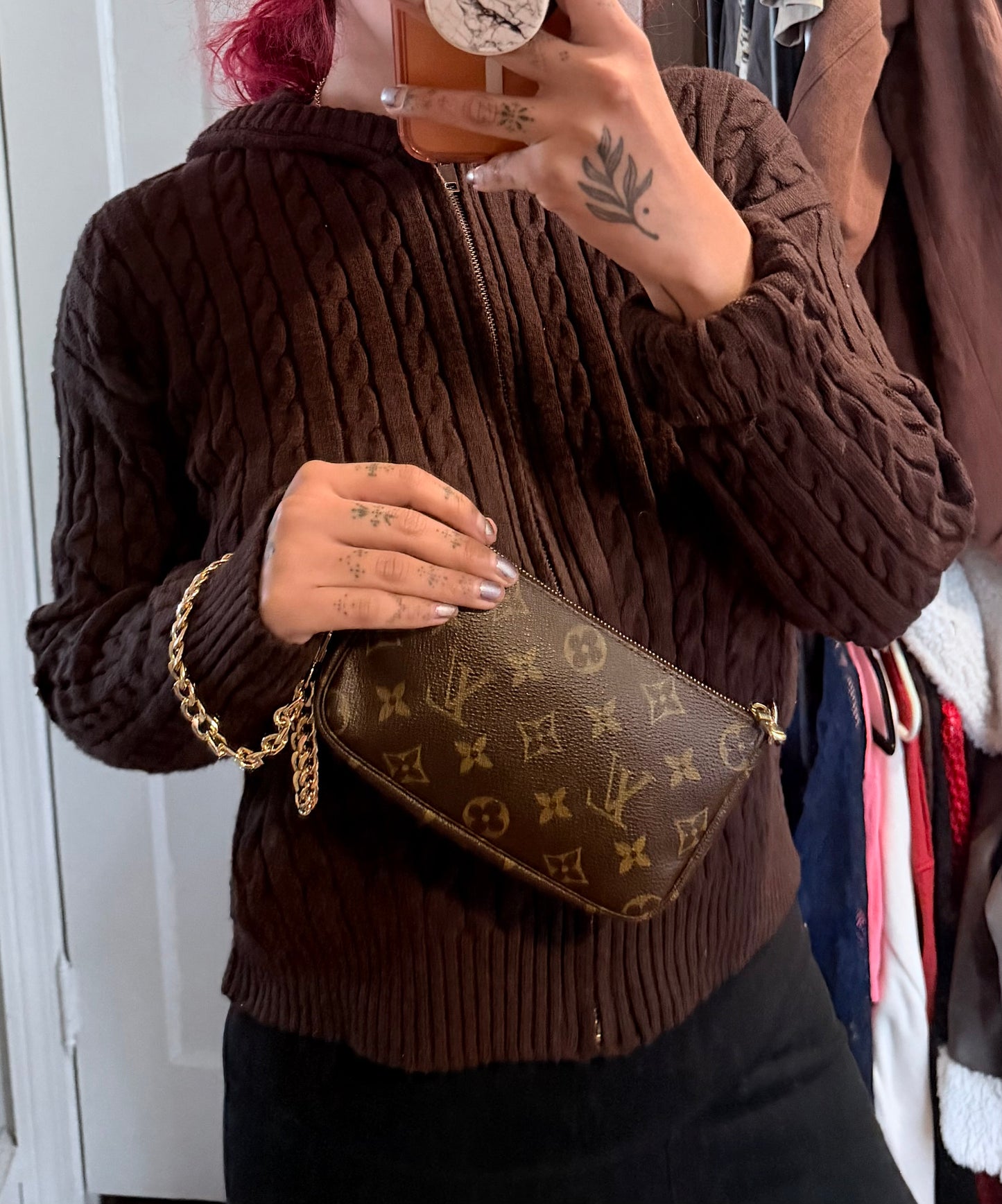 Louis Vuitton Monogram Bucket Pochette #1