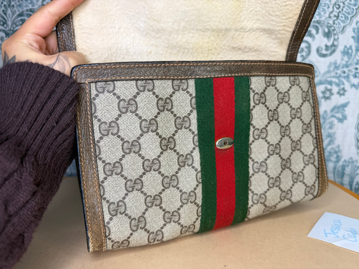 Gucci Sherry Line Clutch