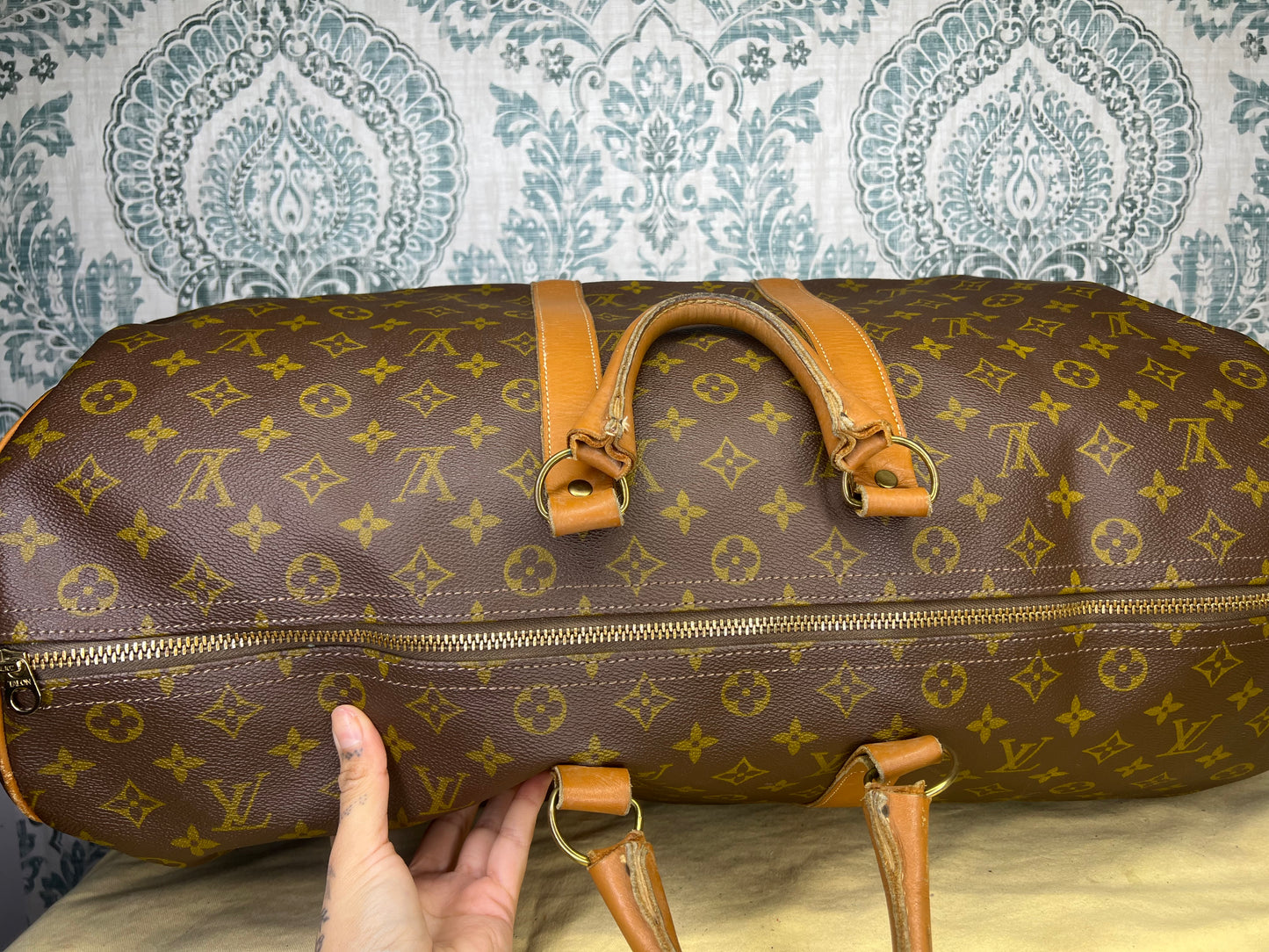 Louis Vuitton French Company Keepall 55 #2