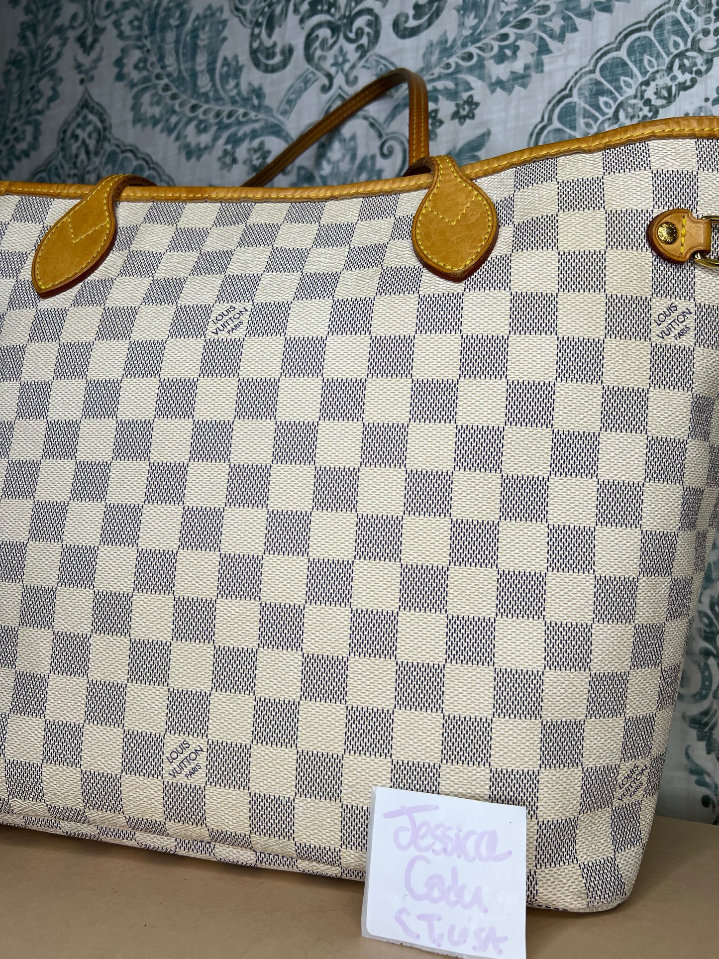 Louis Vuitton Neverfull MM Damier Azur