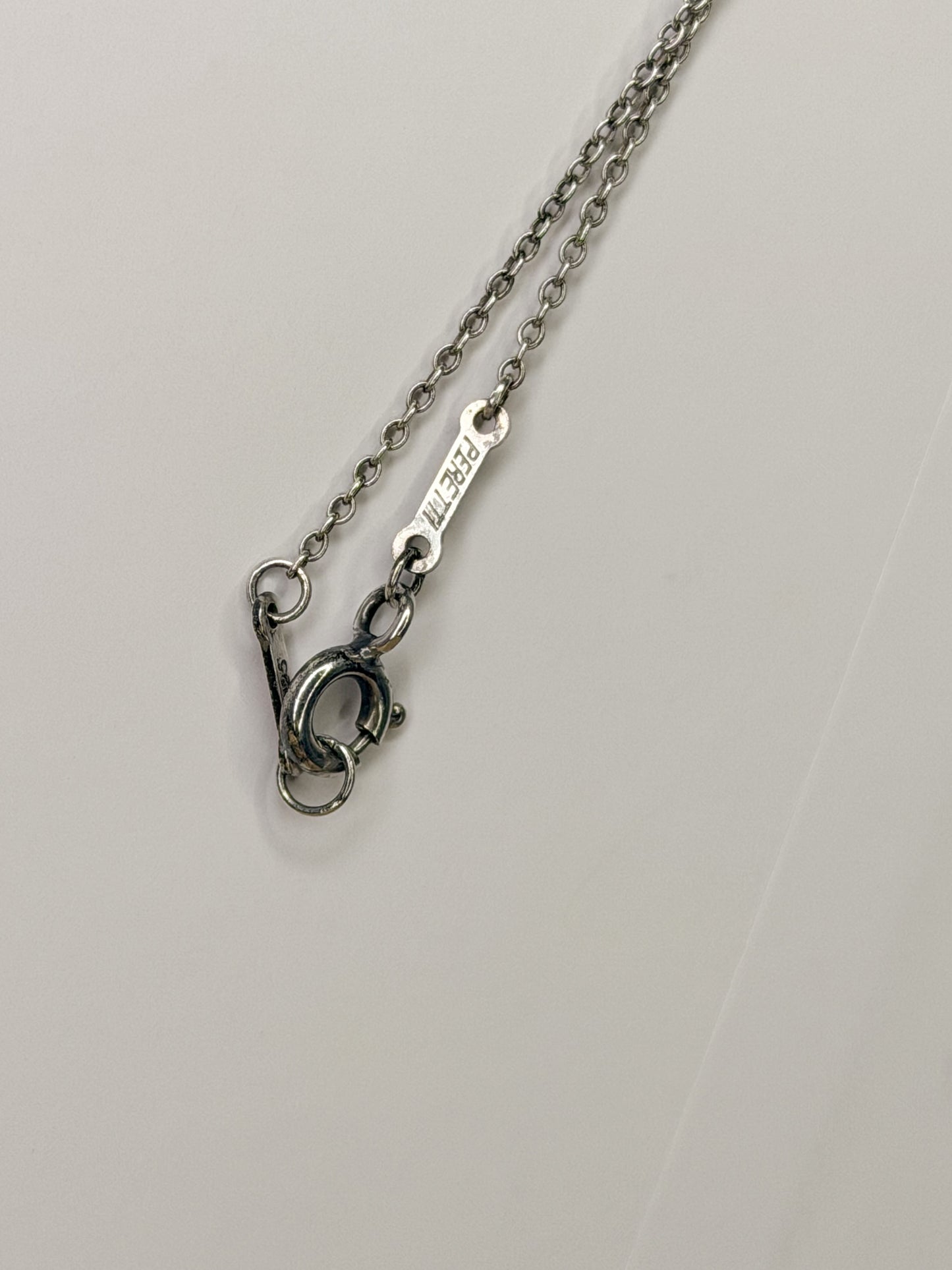 Tiffany & Co. Elsa Perretti Silver Dove Necklace