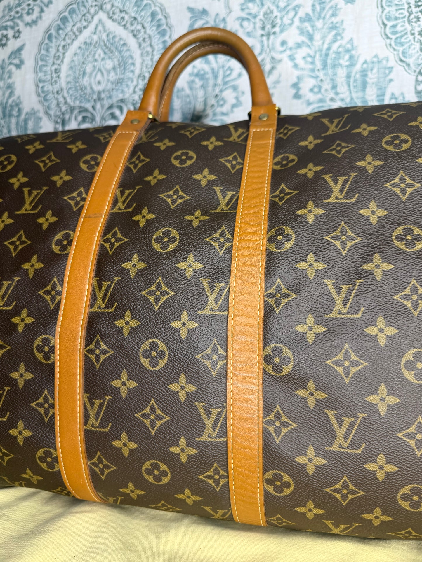 Louis Vuitton French Company Keepall 55