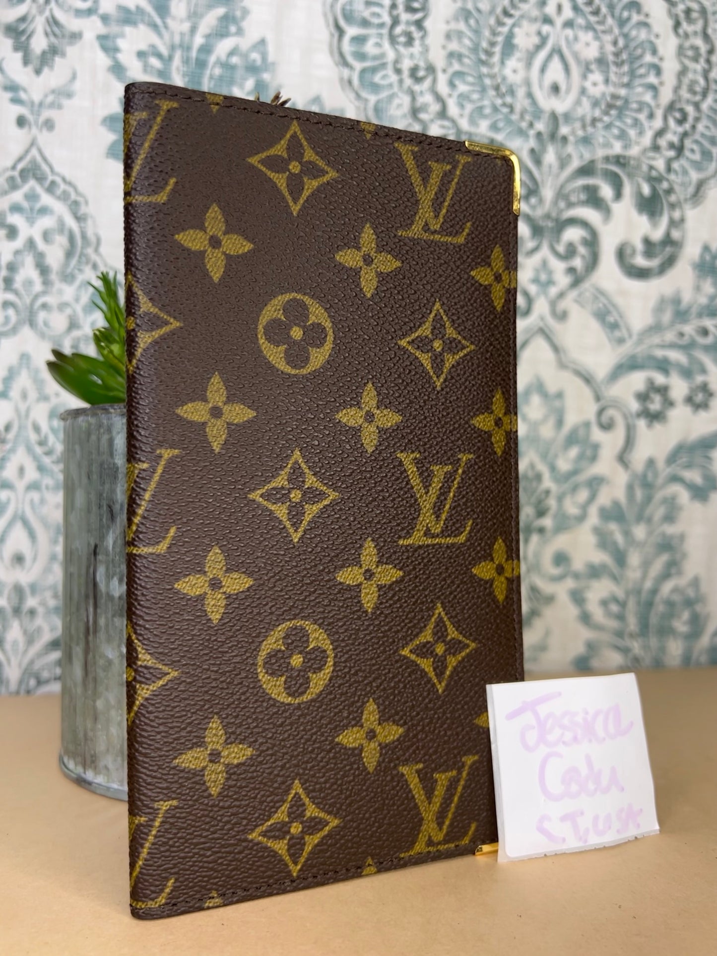 Louis Vuitton Monogram Vintage Vertical Wallet