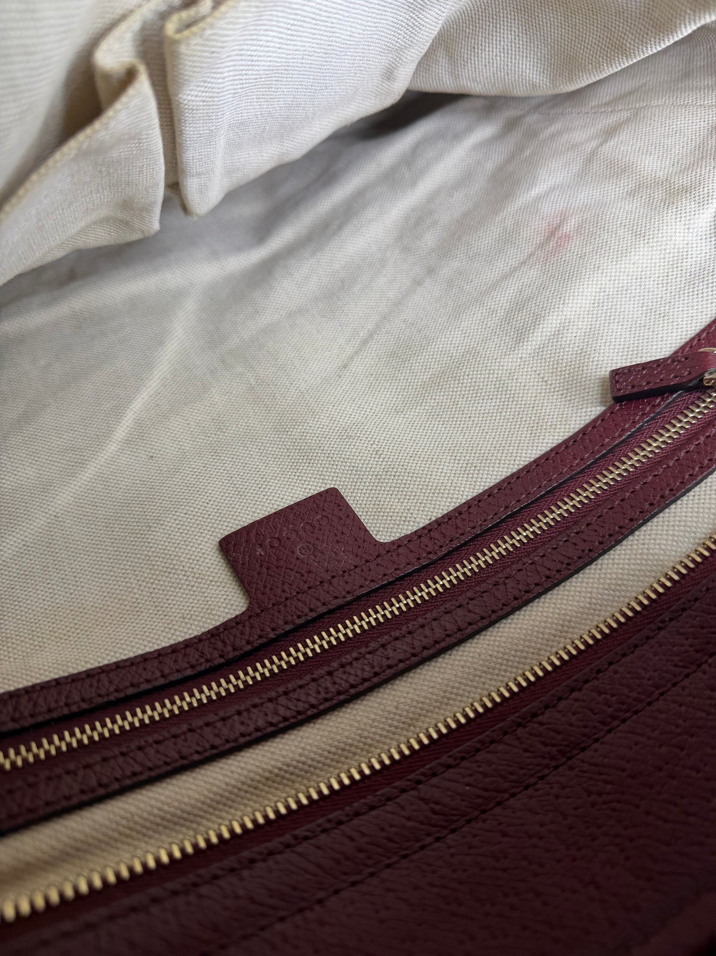 Gucci Medium Bree Zippered Tote