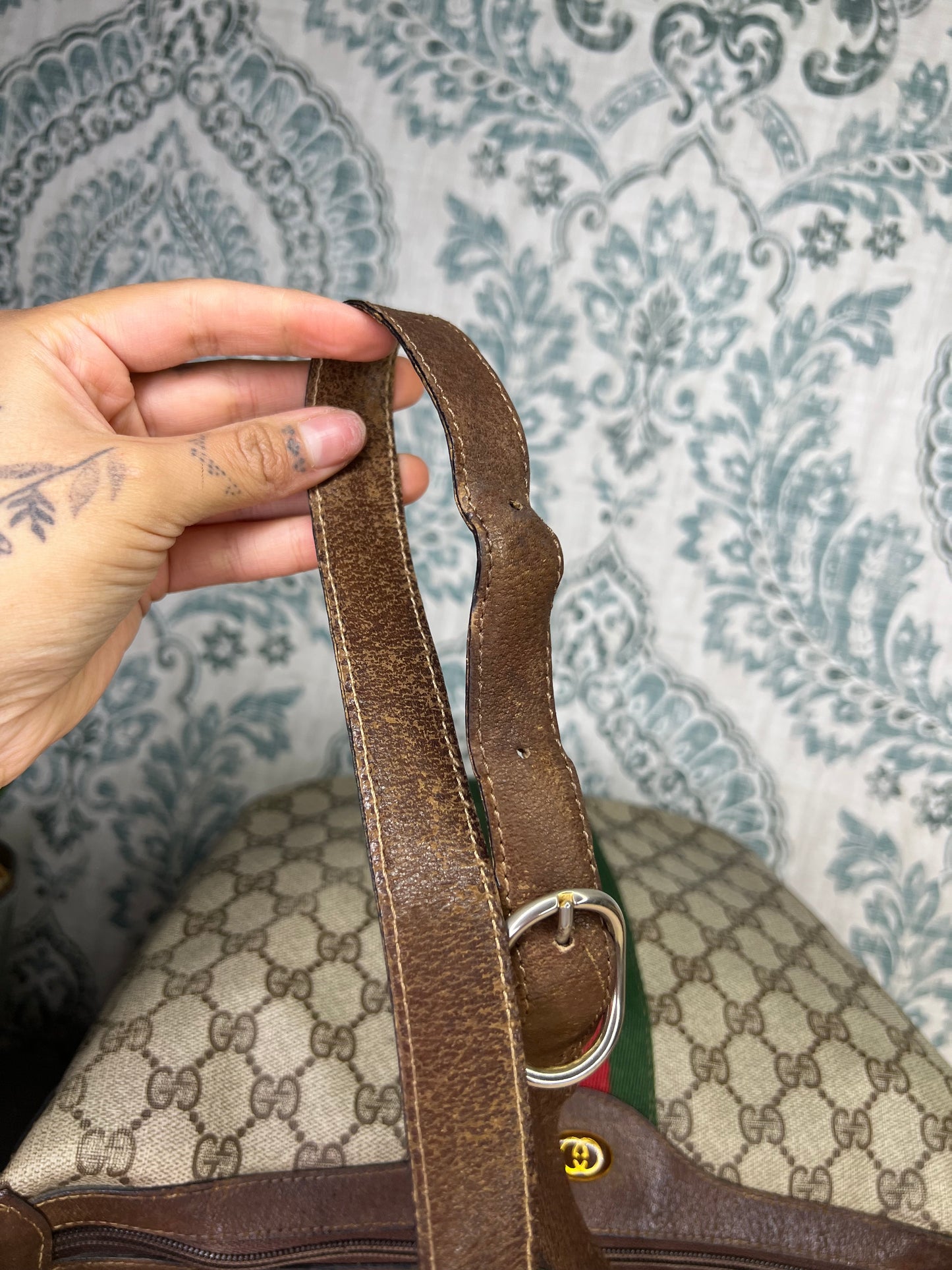 Gucci Vintage Sherry Line Ophidia Bag