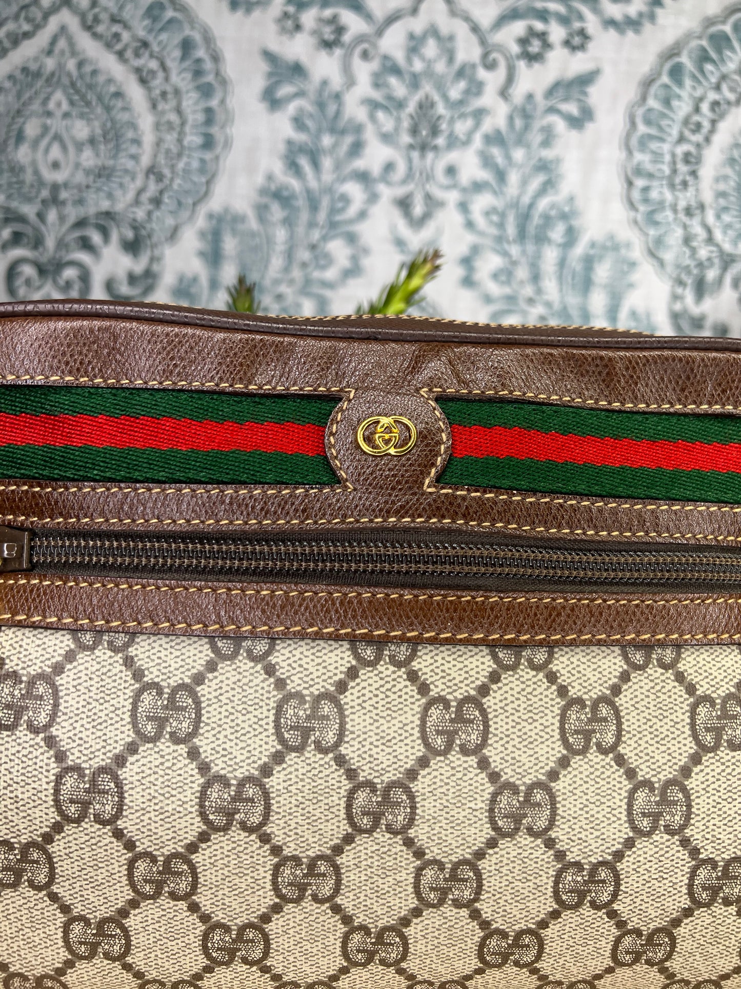 GG Vintage Supreme Sherry Line Crossbody