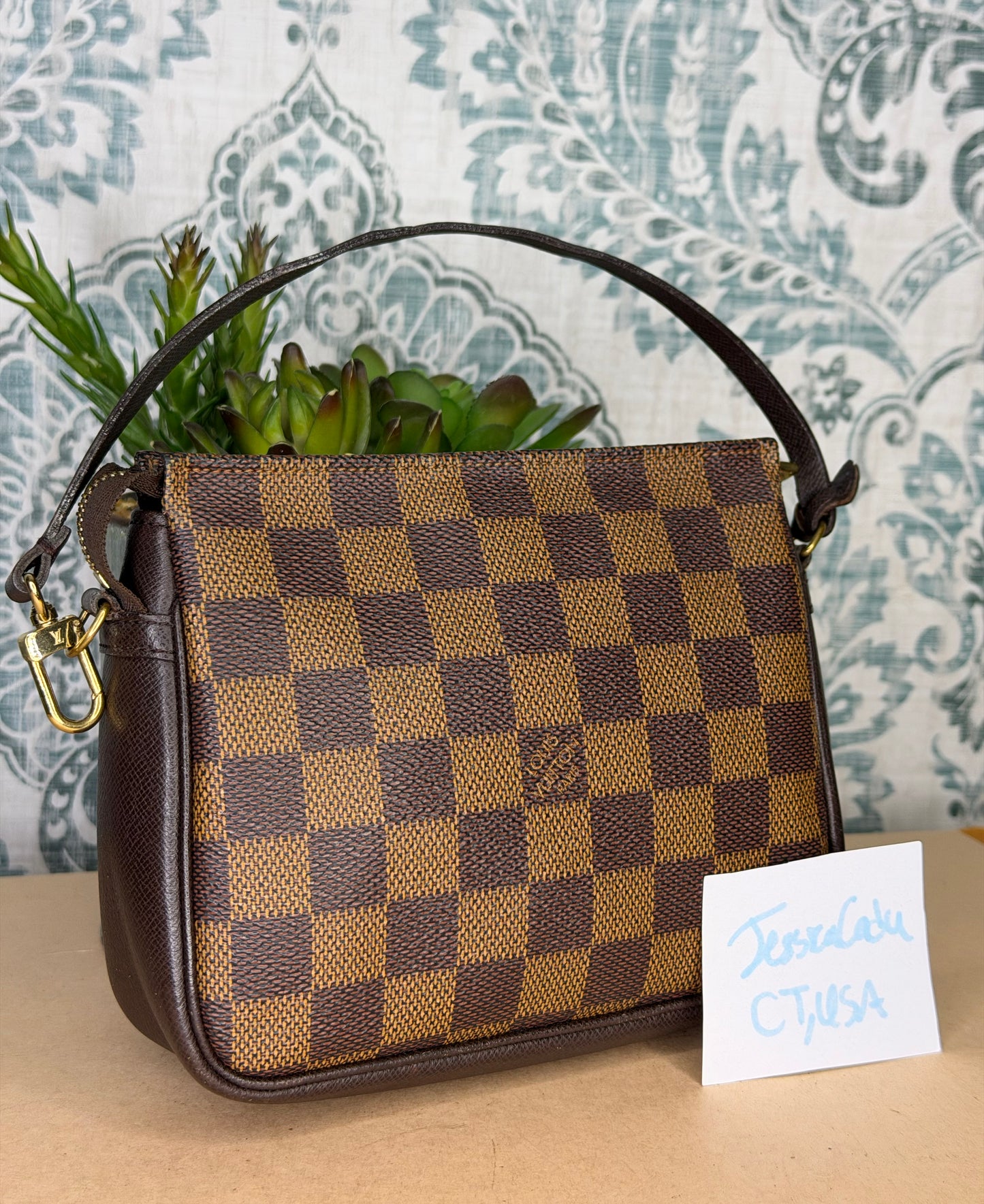 Louis Vuitton Damier Ebene Trousse Pochette
