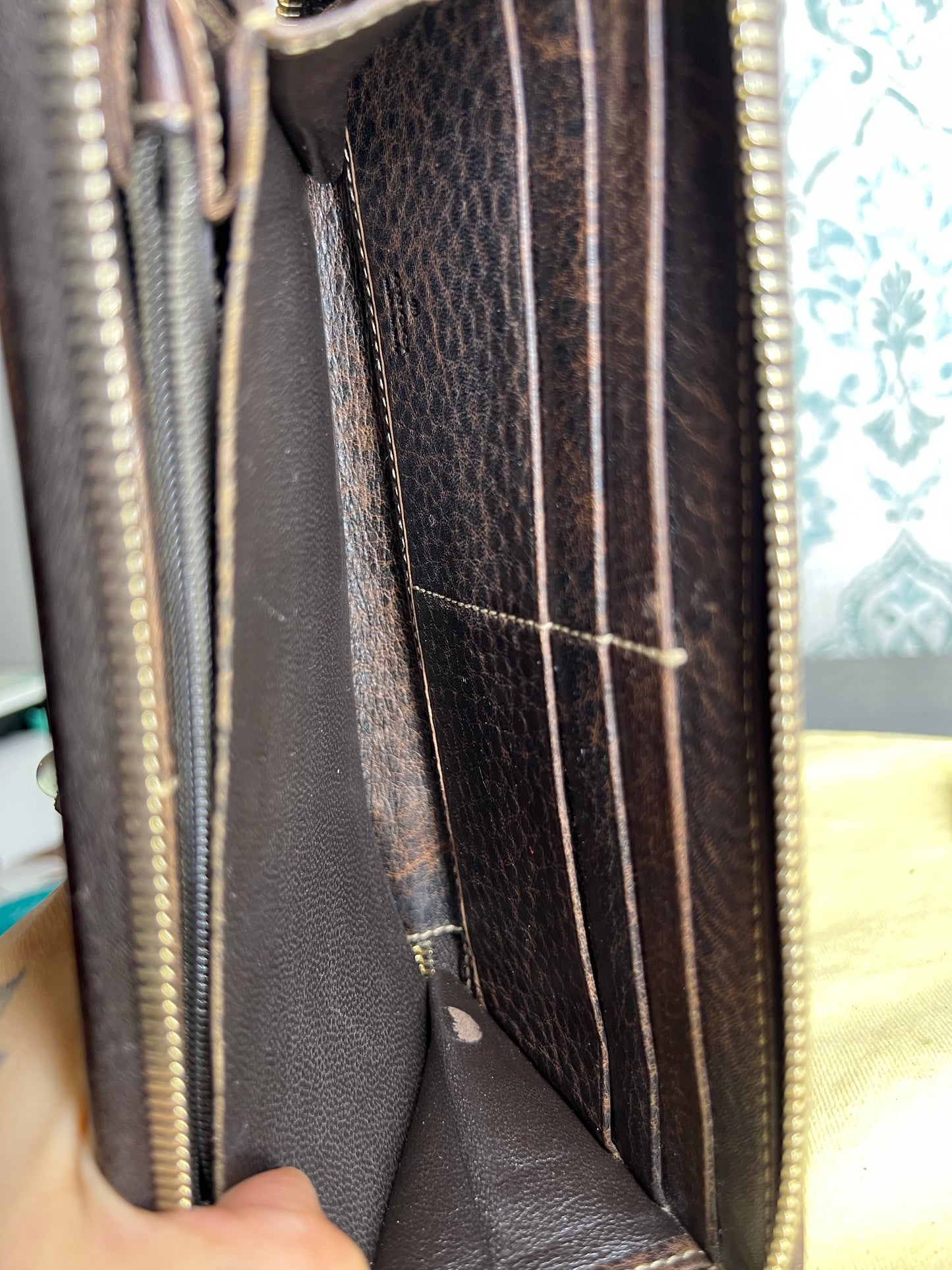 Gucci Bamboo Canvas Wallet