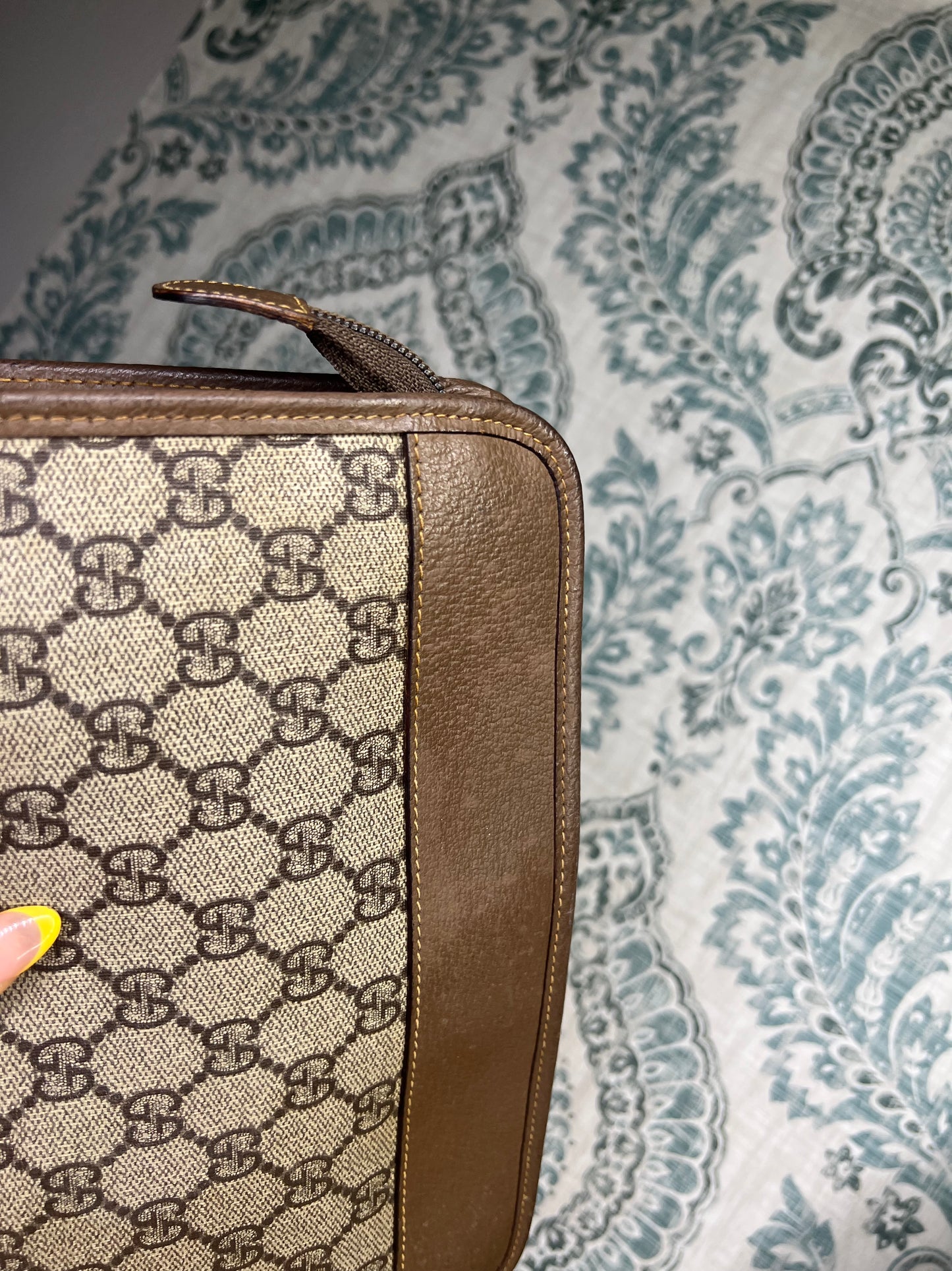 Gucci Vintage Brown Clutch